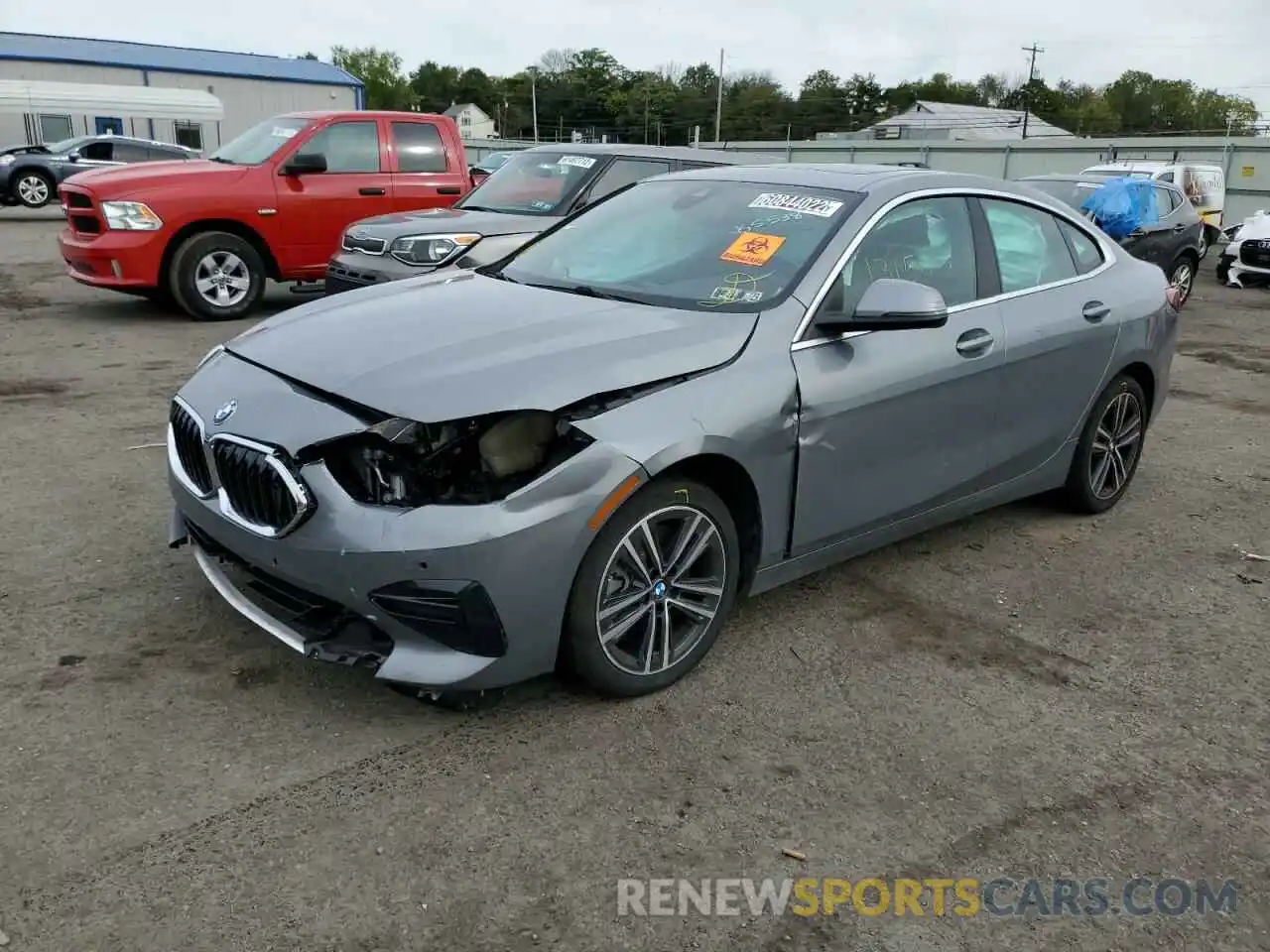 2 Photograph of a damaged car WBA73AK01N7K42090 BMW 2 SERIES 2022