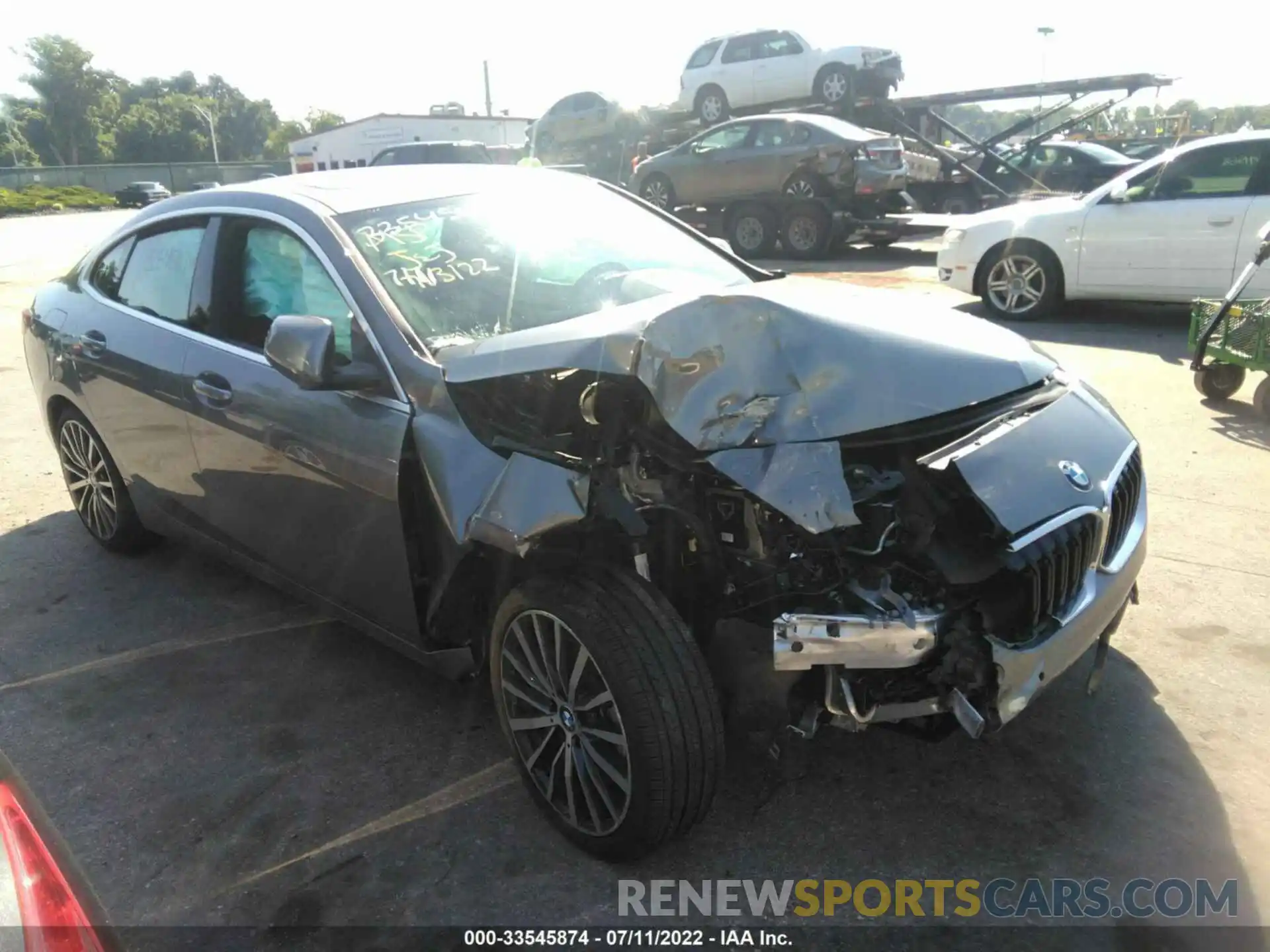 1 Photograph of a damaged car WBA73AK02N7K42017 BMW 2 SERIES 2022