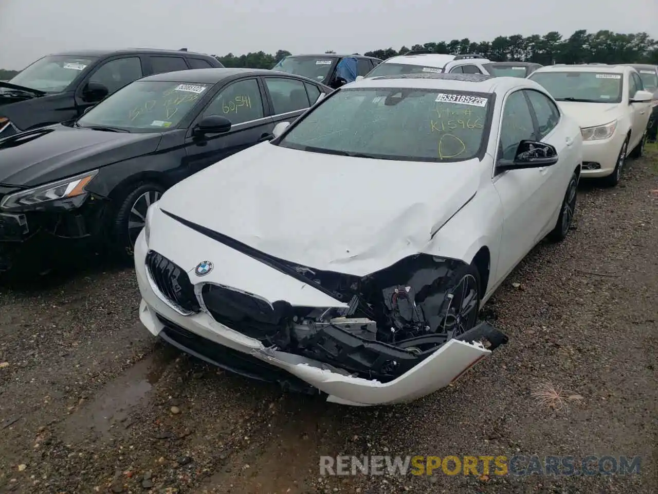 2 Photograph of a damaged car WBA73AK04N7K15966 BMW 2 SERIES 2022