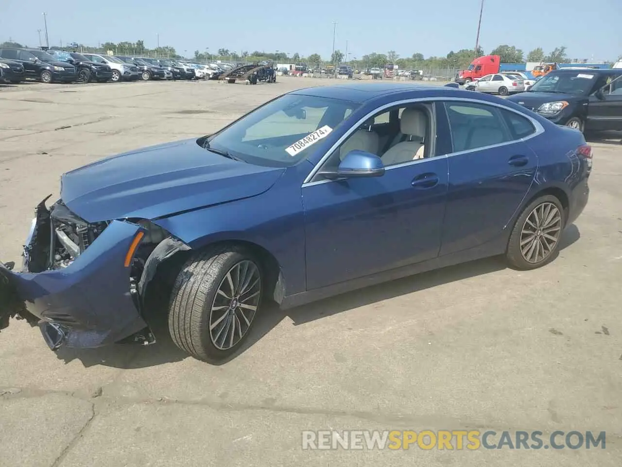 1 Photograph of a damaged car WBA73AK06N7K35099 BMW 2 SERIES 2022