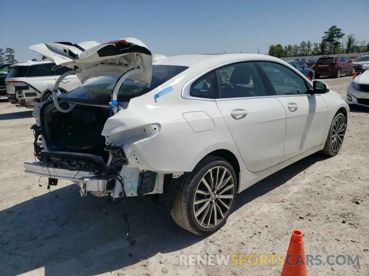 4 Photograph of a damaged car WBA73AK09N7K51071 BMW 2 SERIES 2022