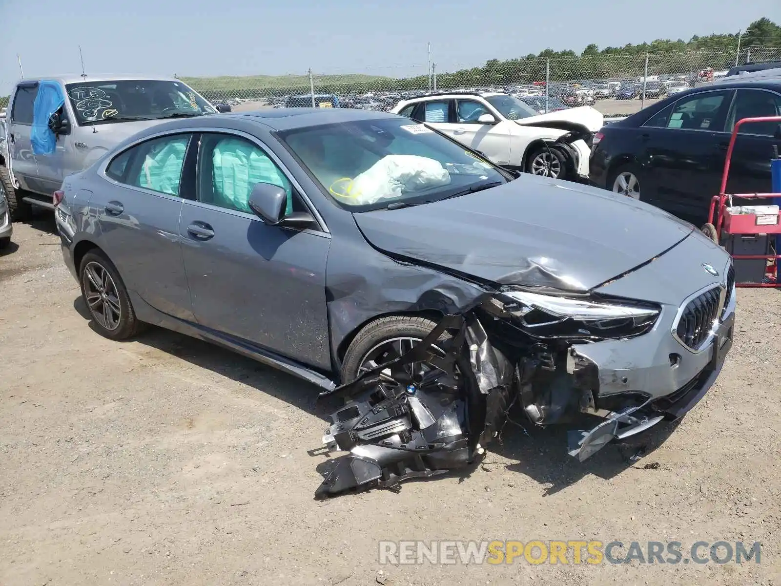 1 Photograph of a damaged car WBA73AK0XN7J85968 BMW 2 SERIES 2022