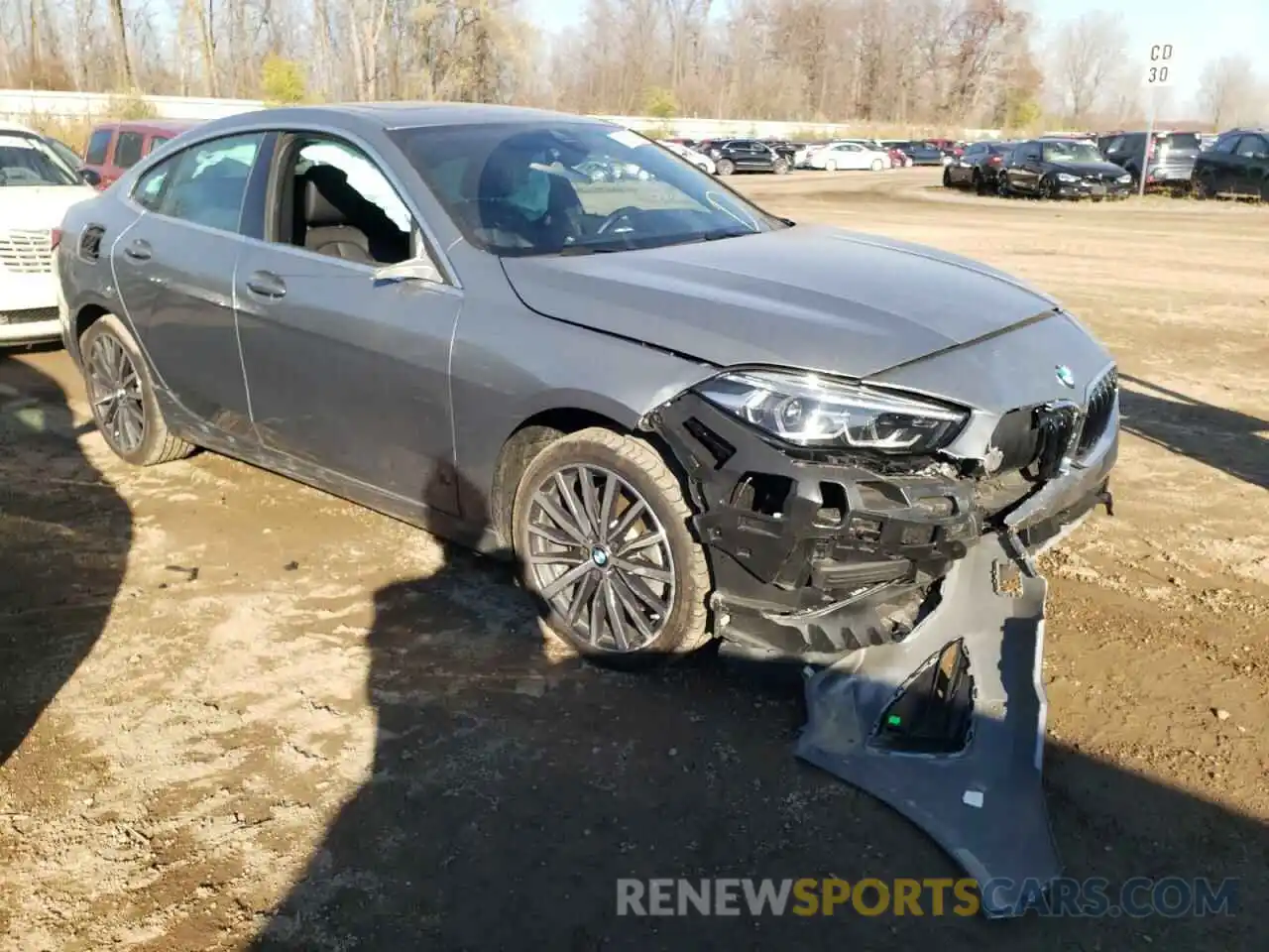 1 Photograph of a damaged car WBA73AK0XN7L10600 BMW 2 SERIES 2022