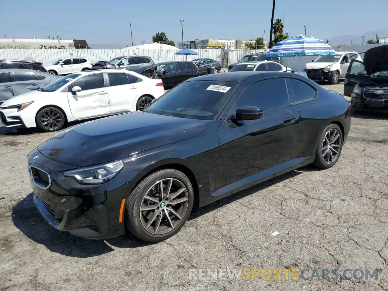 1 Photograph of a damaged car 3MW23CM02P8D61240 BMW 2 SERIES 2023