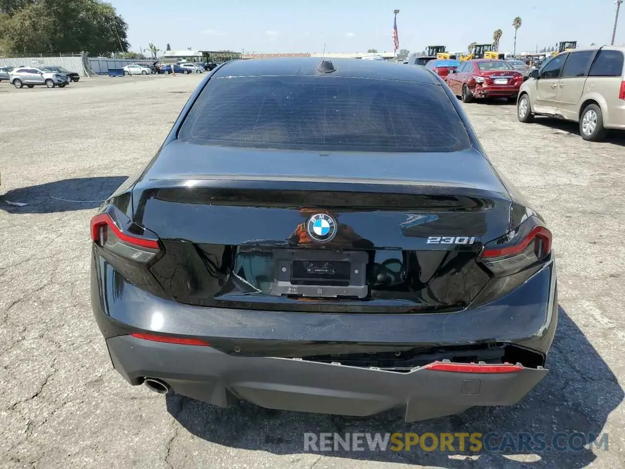 6 Photograph of a damaged car 3MW23CM02P8D61240 BMW 2 SERIES 2023