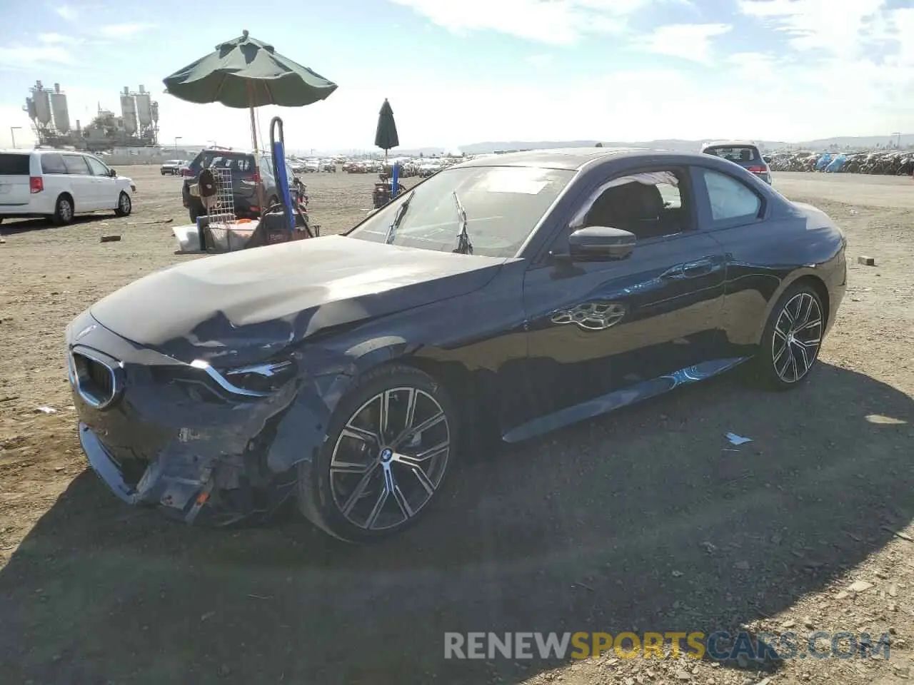 1 Photograph of a damaged car 3MW23CM04P8D47002 BMW 2 SERIES 2023