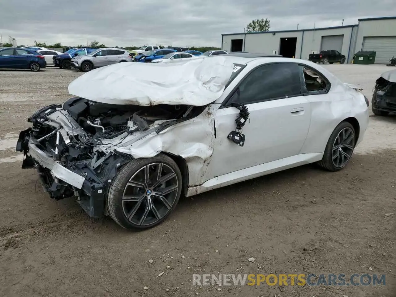 1 Photograph of a damaged car 3MW33CM02P8D50632 BMW 2 SERIES 2023