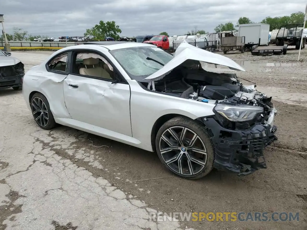 4 Photograph of a damaged car 3MW33CM02P8D50632 BMW 2 SERIES 2023