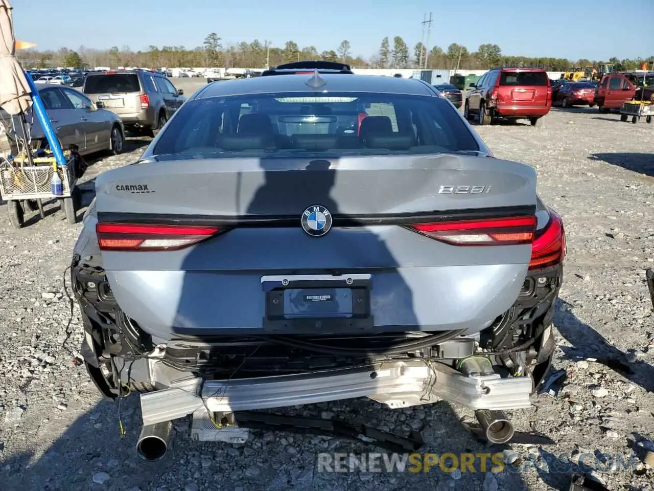 6 Photograph of a damaged car WBA53AK0XP7M63505 BMW 2 SERIES 2023