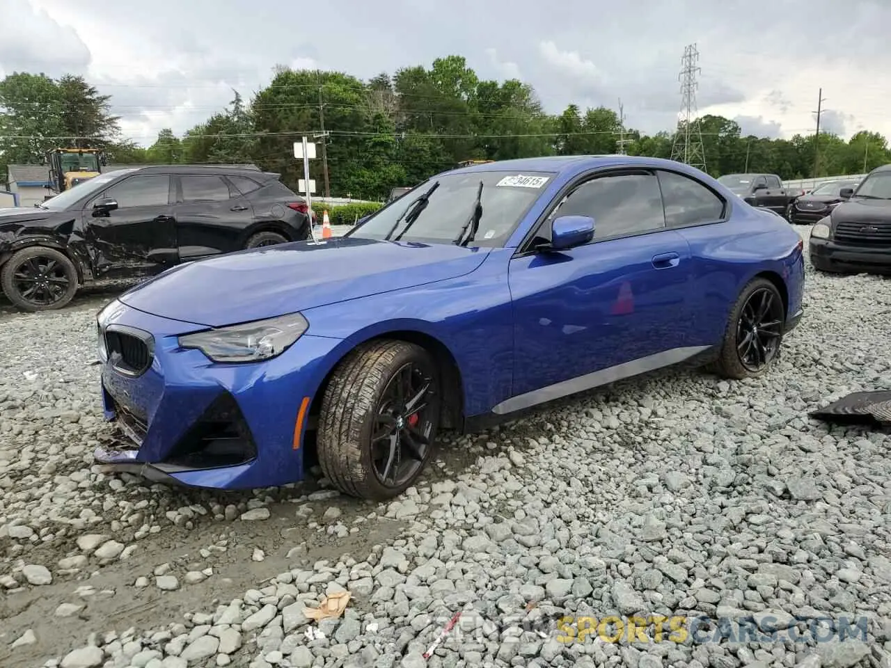 1 Photograph of a damaged car 3MW23CM09R8E53609 BMW 2 SERIES 2024