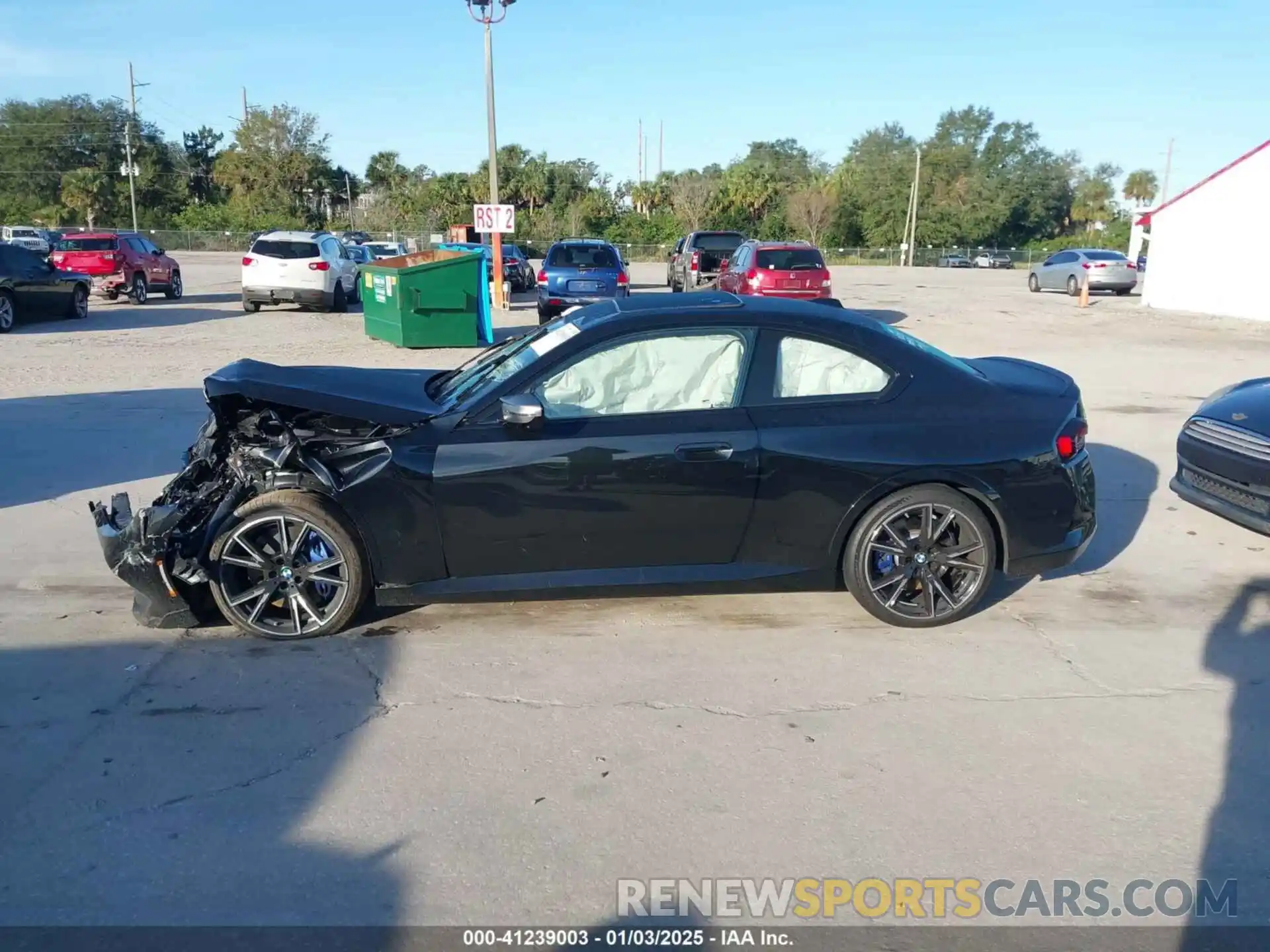 14 Photograph of a damaged car 3MW43CM07R8E28006 BMW 2 SERIES 2024