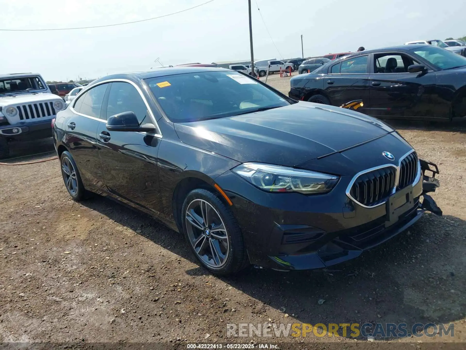 1 Photograph of a damaged car WBA53AK0XN7K83440 BMW 228 GRAN COUPE 2022