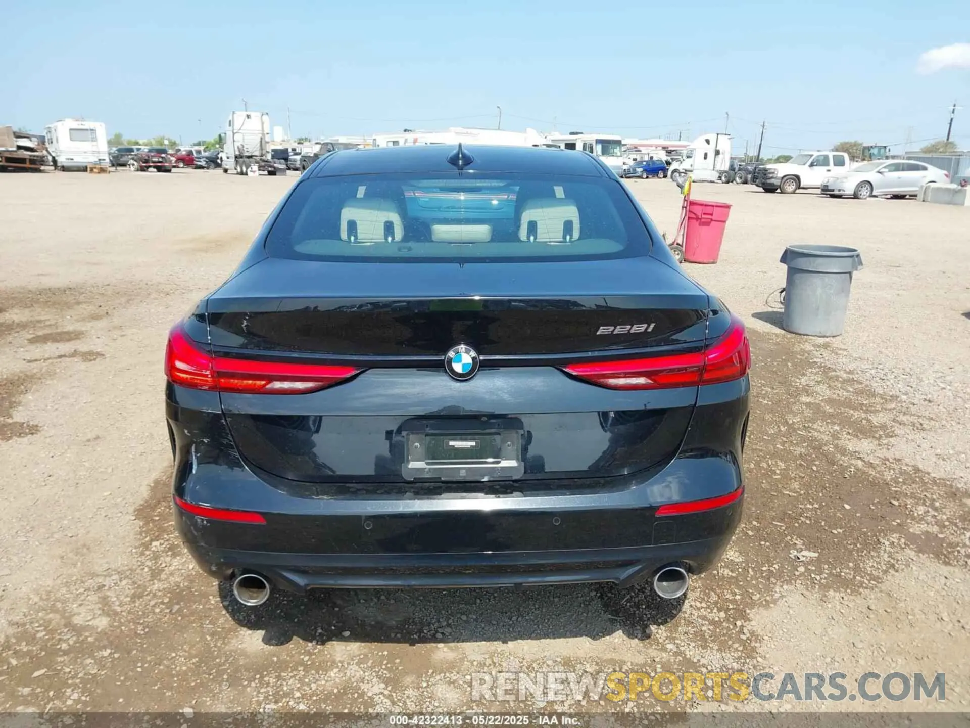 16 Photograph of a damaged car WBA53AK0XN7K83440 BMW 228 GRAN COUPE 2022