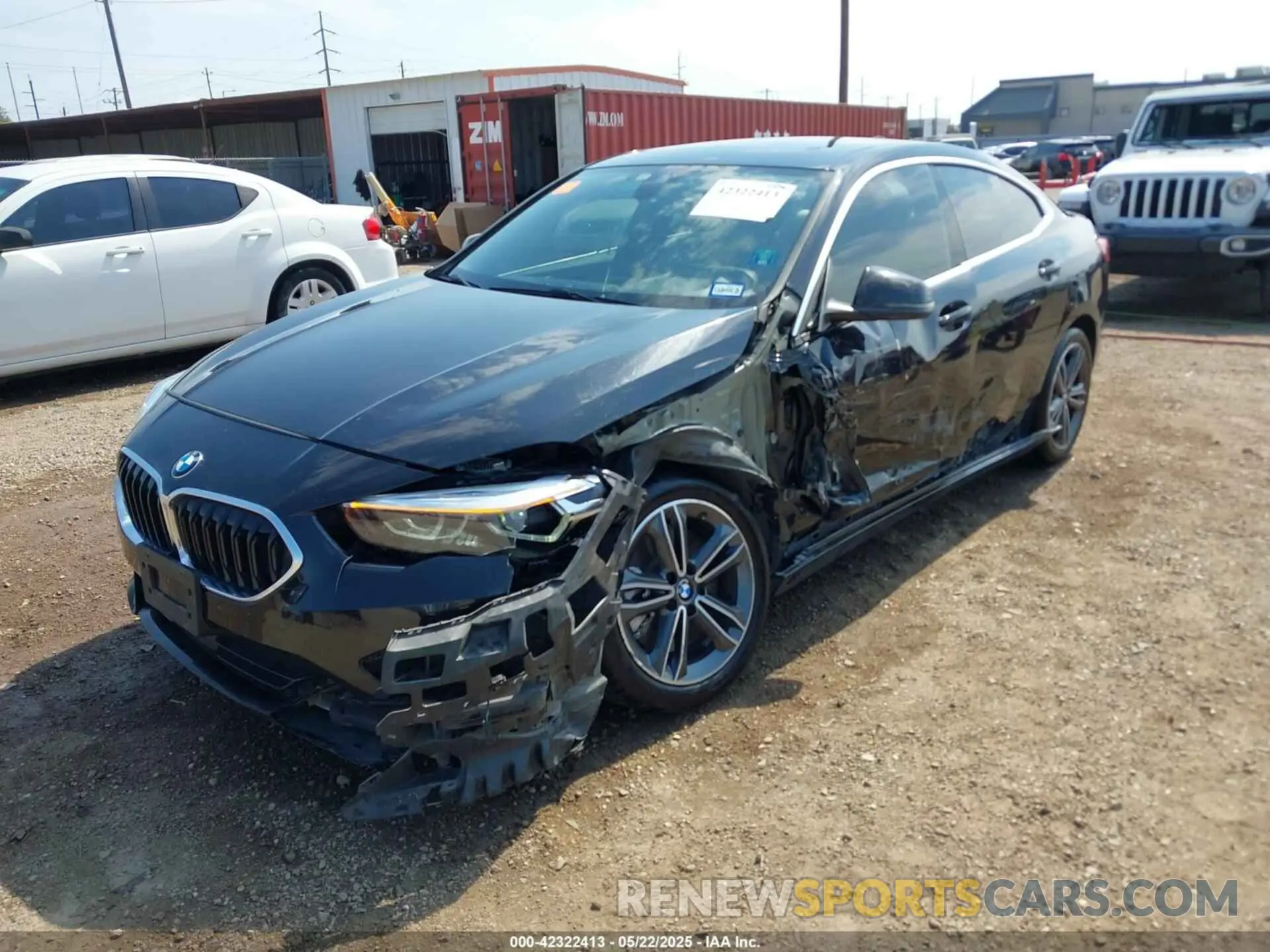 2 Photograph of a damaged car WBA53AK0XN7K83440 BMW 228 GRAN COUPE 2022