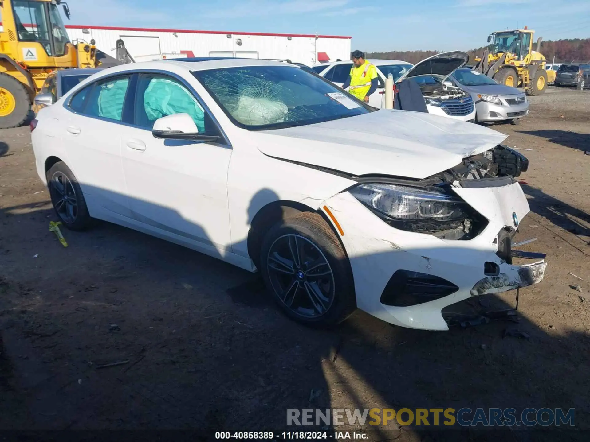 1 Photograph of a damaged car WBA73AK06N7K56762 BMW 228 GRAN COUPE 2022