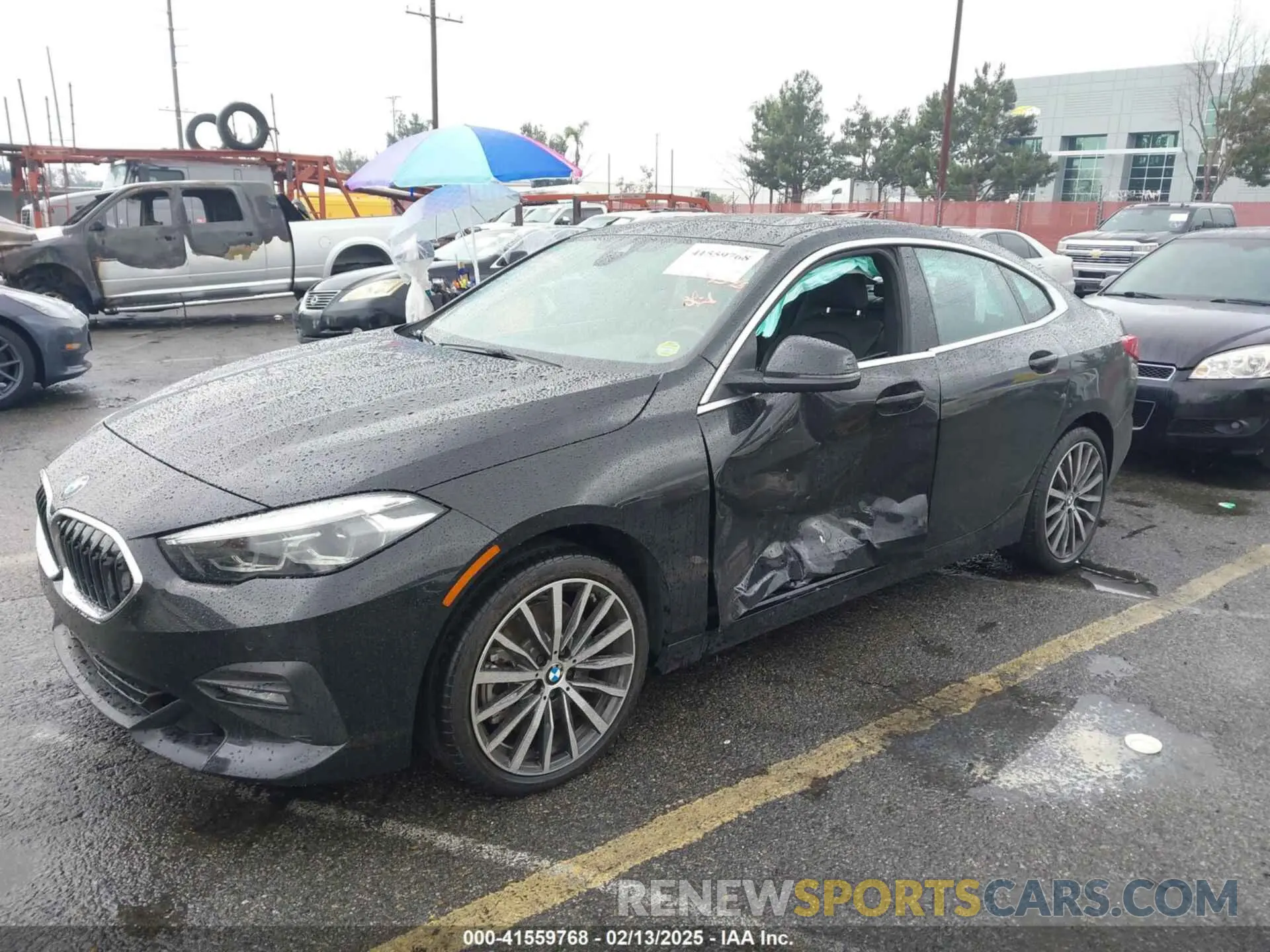 2 Photograph of a damaged car WBA53AK07P7M28114 BMW 228 GRAN COUPE 2023