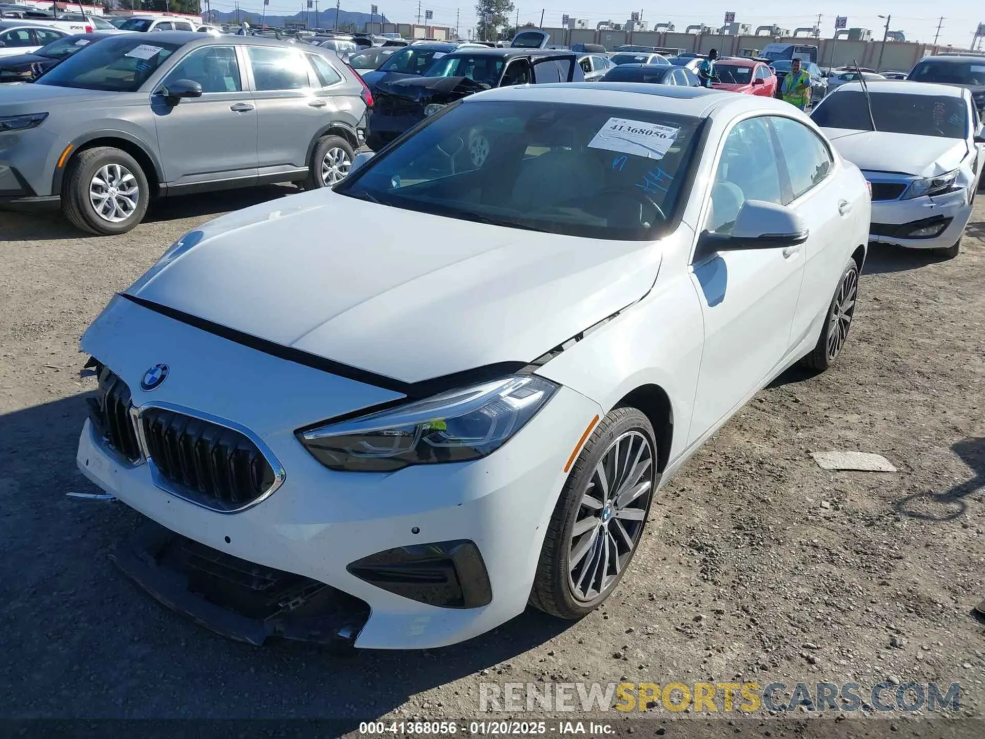 2 Photograph of a damaged car WBA53AK09P7M14294 BMW 228 GRAN COUPE 2023