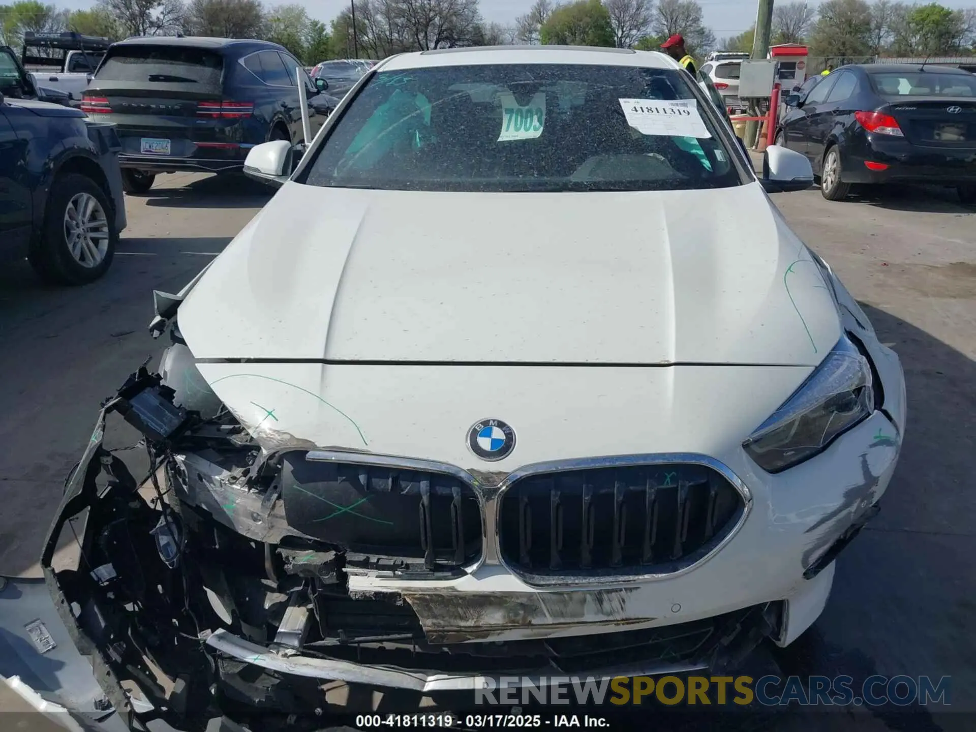 12 Photograph of a damaged car WBA53AK04R7N51291 BMW 228 GRAN COUPE 2024