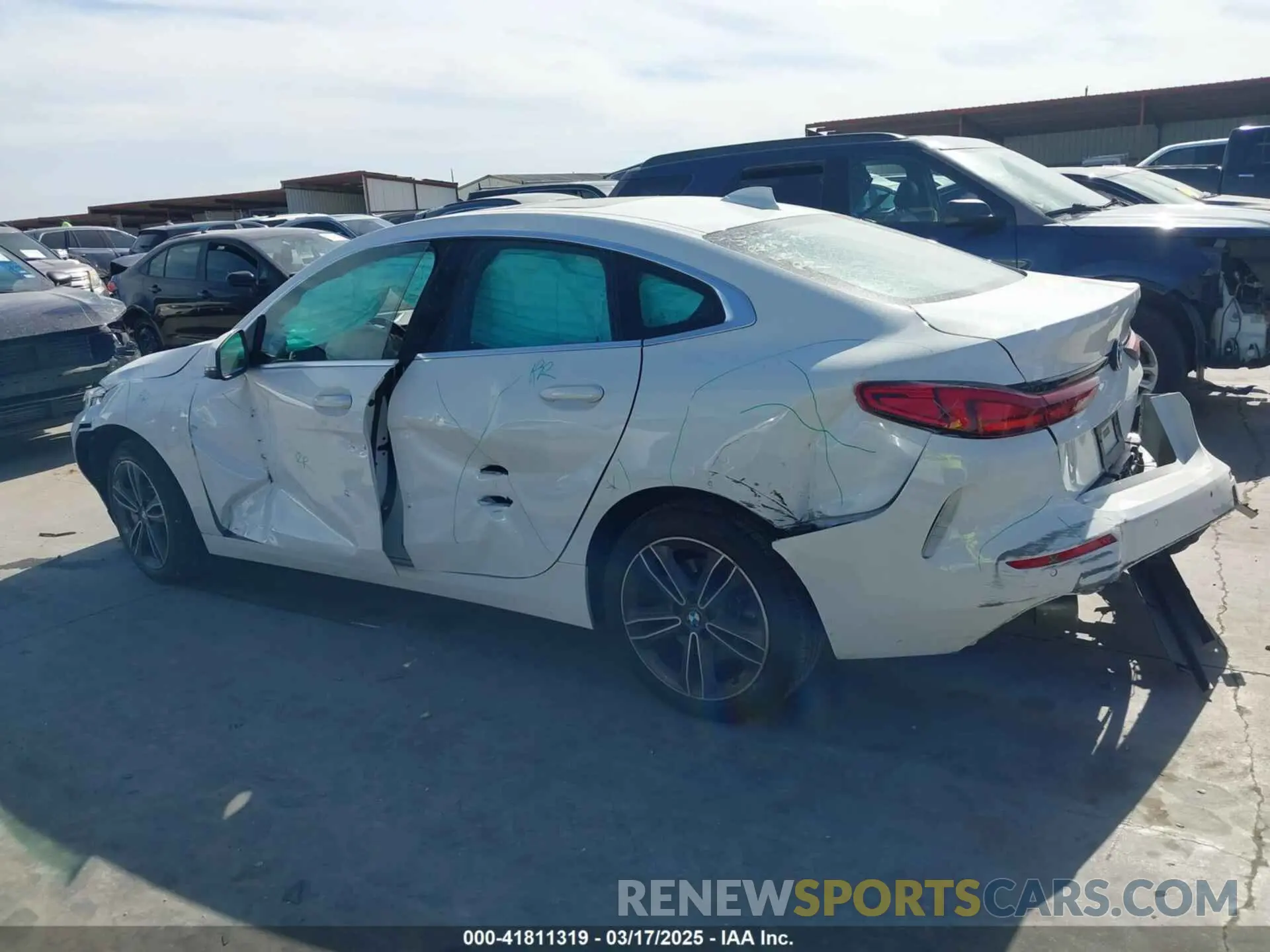 14 Photograph of a damaged car WBA53AK04R7N51291 BMW 228 GRAN COUPE 2024