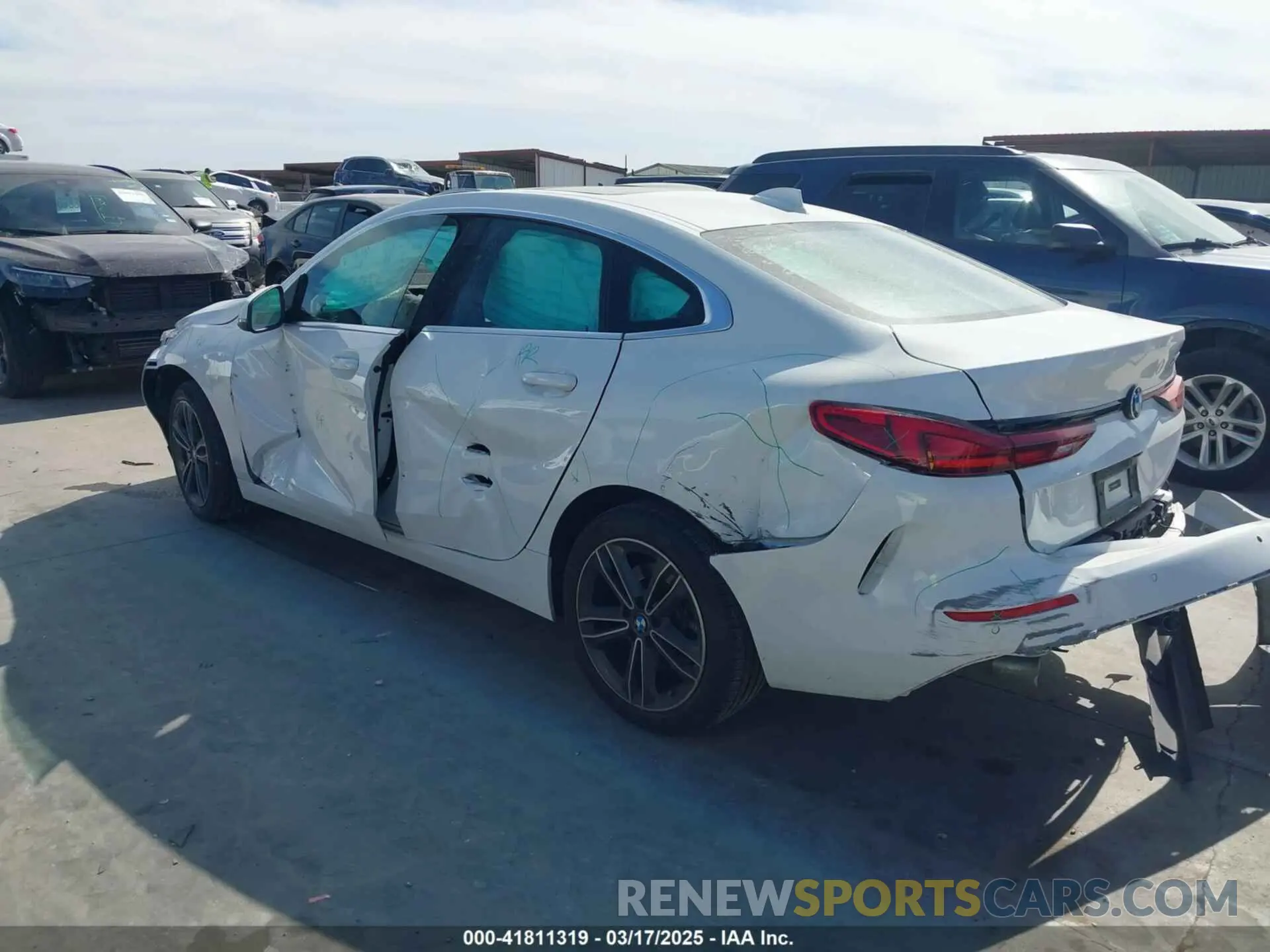 3 Photograph of a damaged car WBA53AK04R7N51291 BMW 228 GRAN COUPE 2024