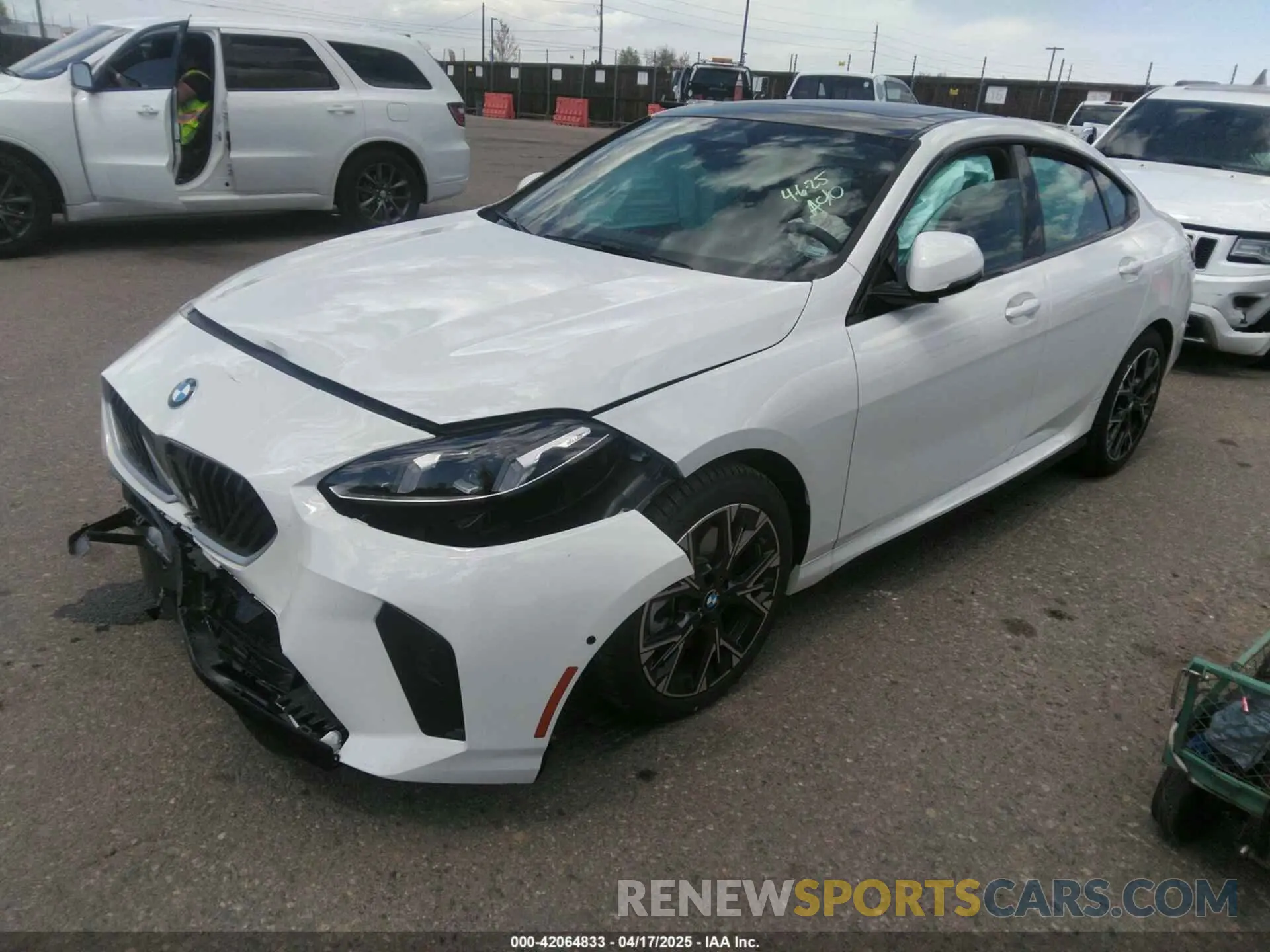 2 Photograph of a damaged car WBA23GG02S7S55397 BMW 228 GRAN COUPE 2025