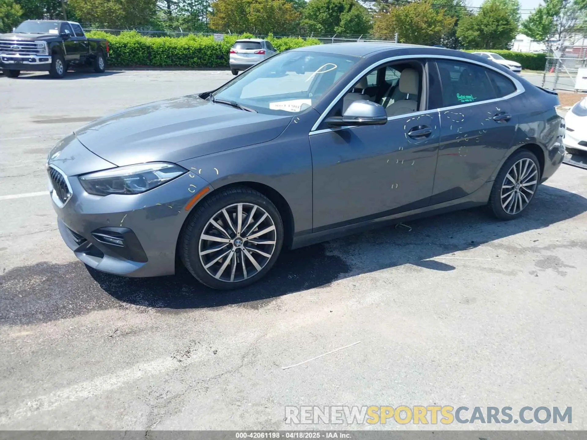 2 Photograph of a damaged car WBA73AK09L7F87108 BMW 228I GRAN COUPE 2020