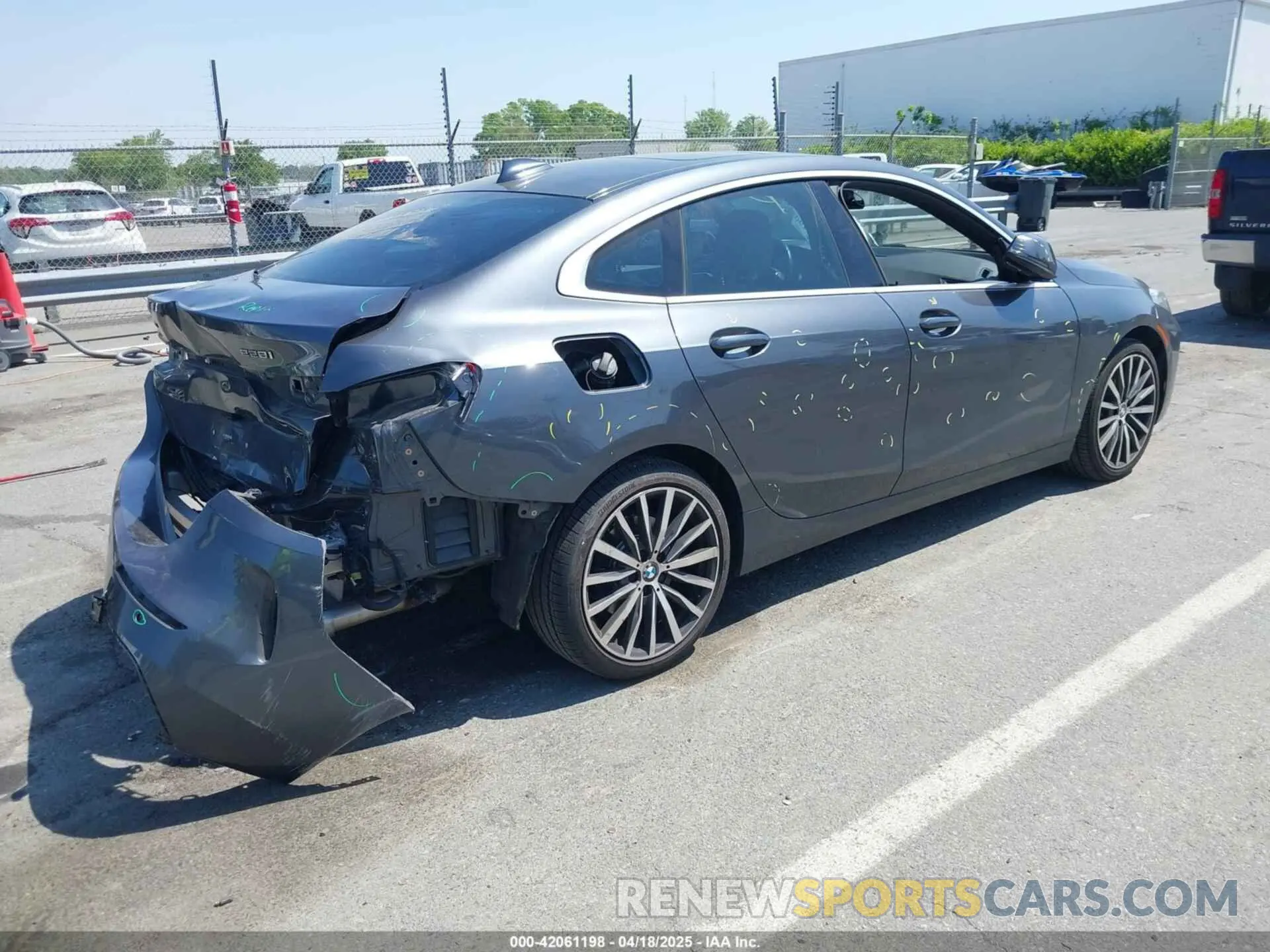 4 Photograph of a damaged car WBA73AK09L7F87108 BMW 228I GRAN COUPE 2020