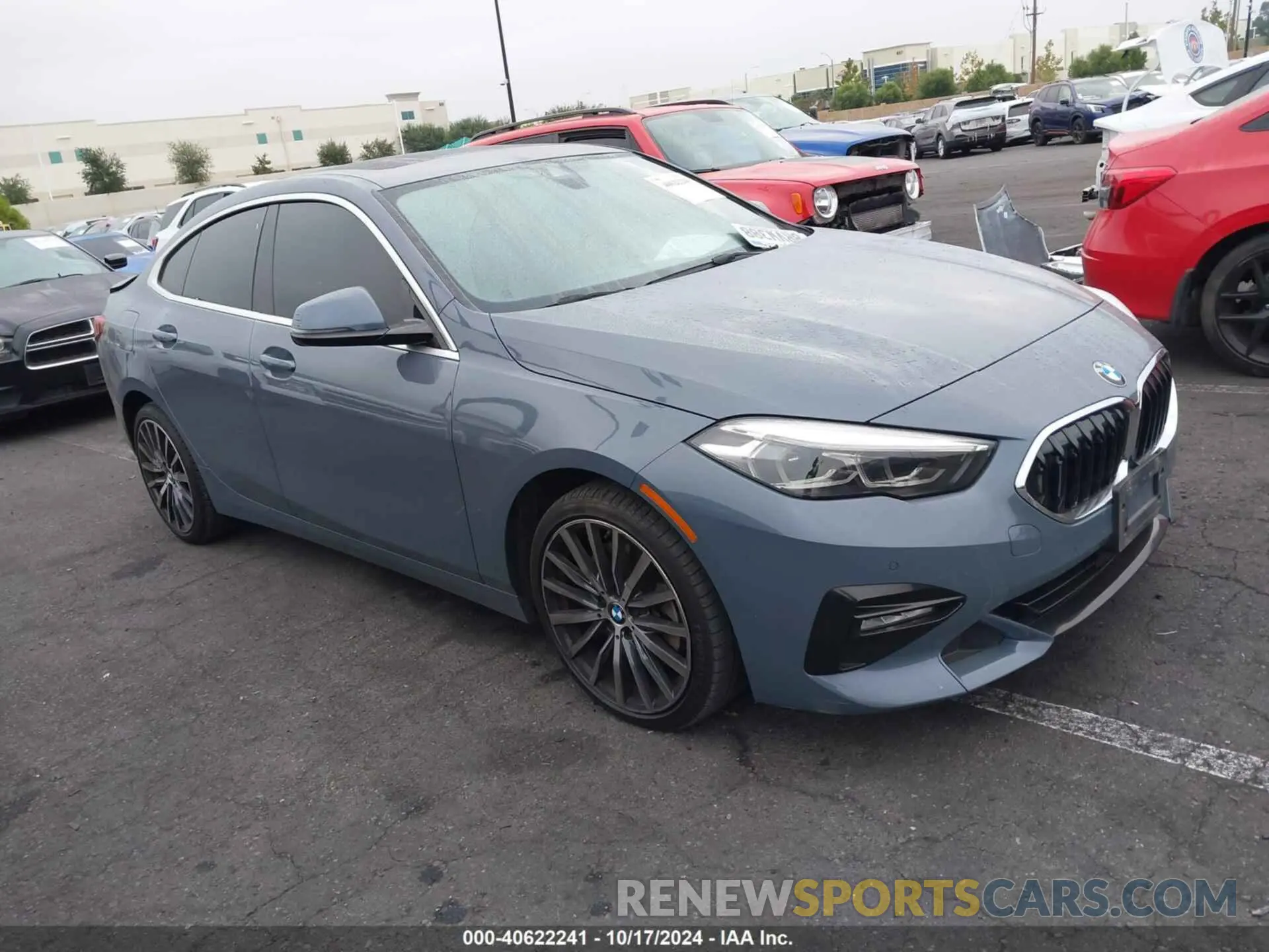 1 Photograph of a damaged car WBA73AK09L7G10483 BMW 228I GRAN COUPE 2020
