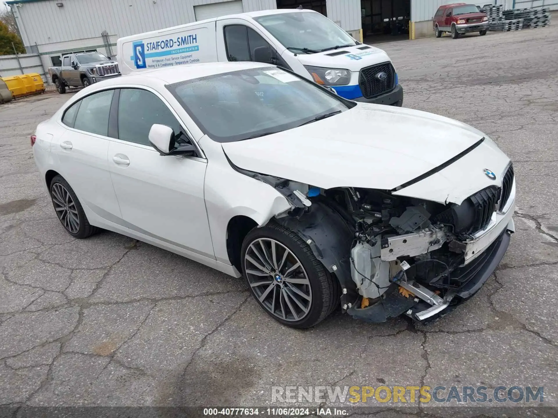 1 Photograph of a damaged car WBA53AK00M7H76562 BMW 228I GRAN COUPE 2021