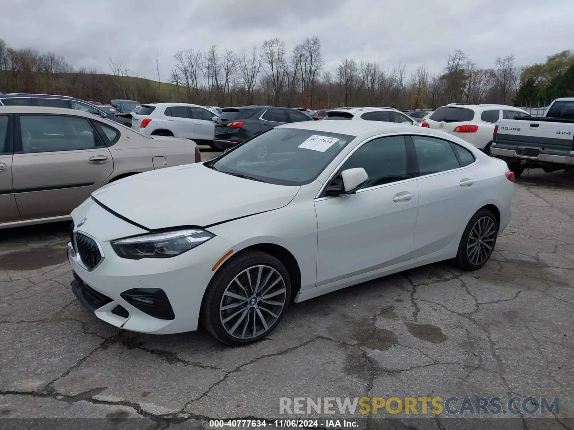 2 Photograph of a damaged car WBA53AK00M7H76562 BMW 228I GRAN COUPE 2021