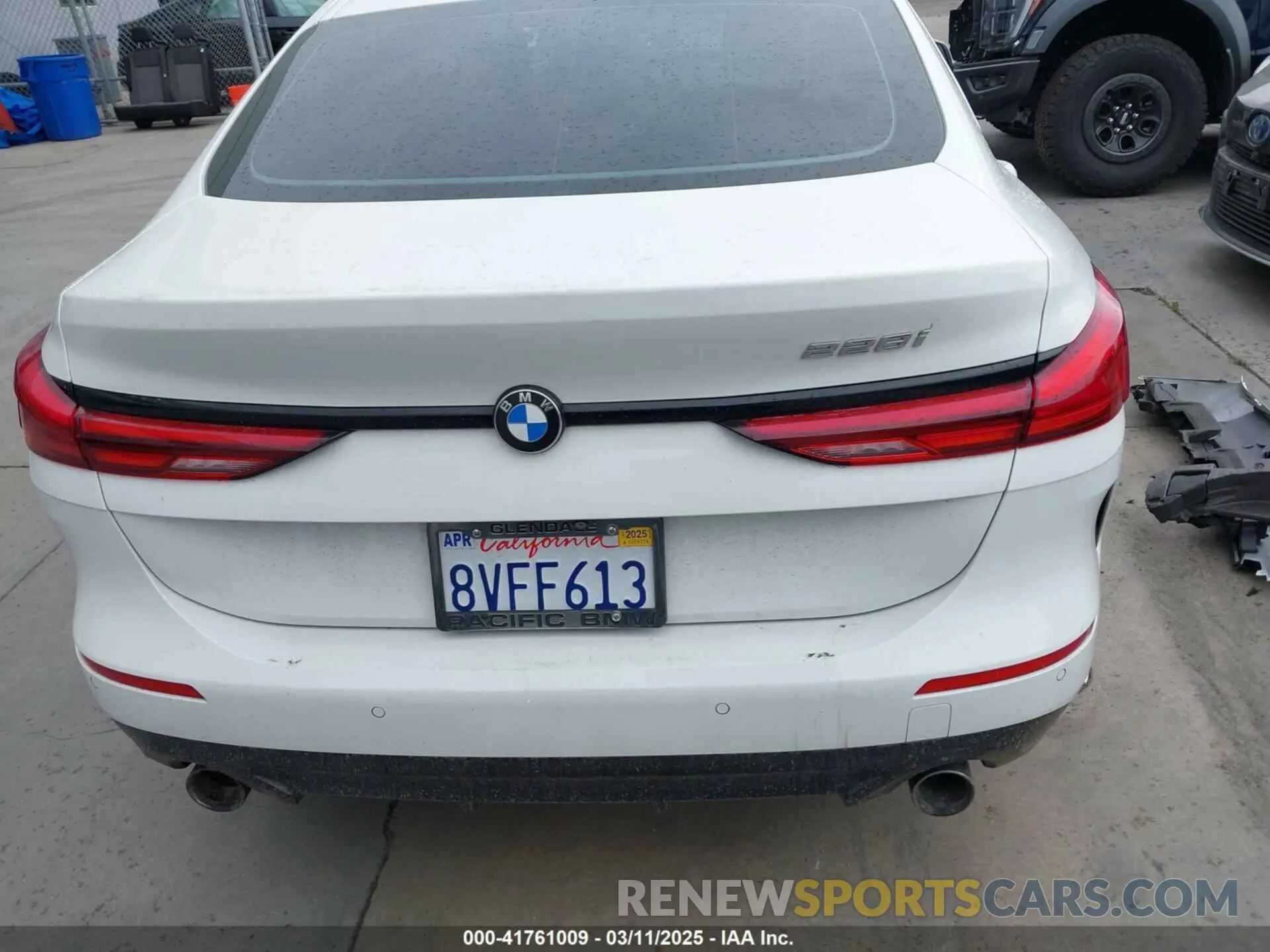17 Photograph of a damaged car WBA53AK04M7H86057 BMW 228I GRAN COUPE 2021