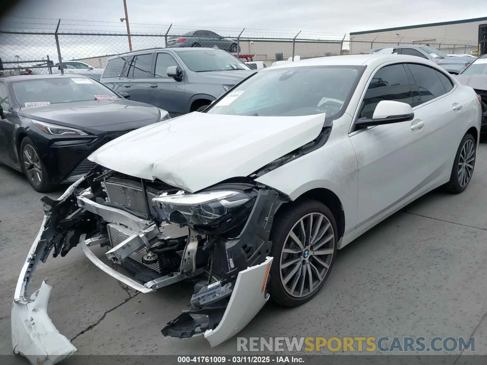 2 Photograph of a damaged car WBA53AK04M7H86057 BMW 228I GRAN COUPE 2021