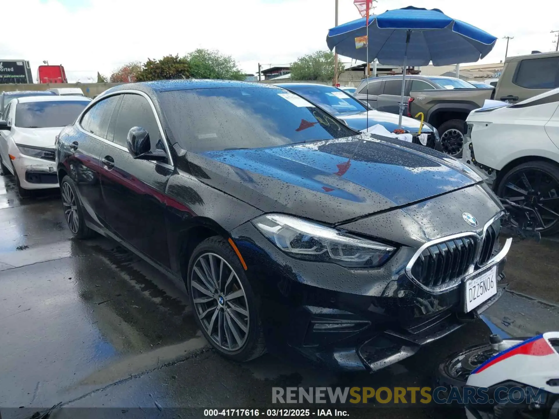 1 Photograph of a damaged car WBA53AK05M7H40186 BMW 228I GRAN COUPE 2021