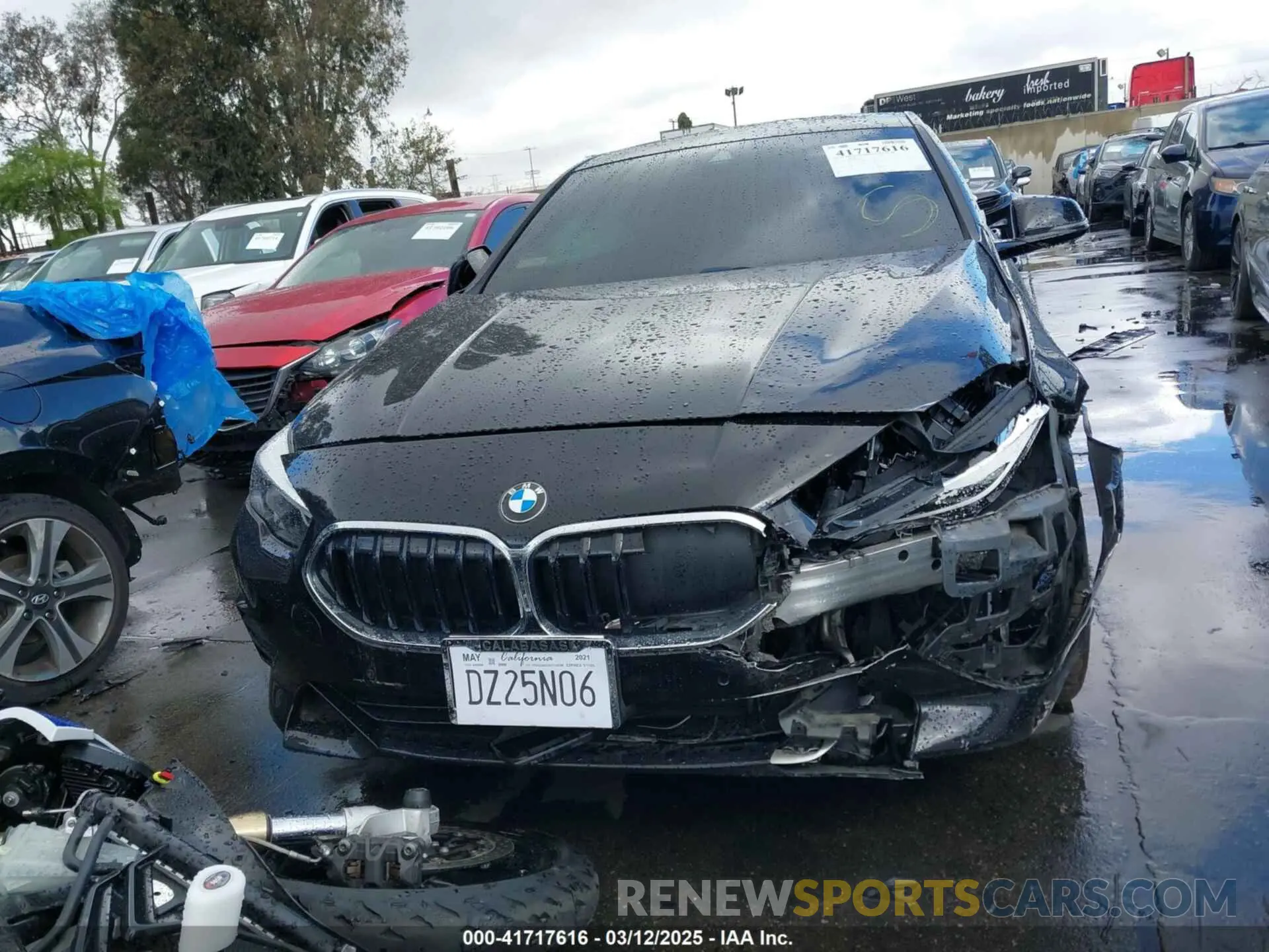 12 Photograph of a damaged car WBA53AK05M7H40186 BMW 228I GRAN COUPE 2021