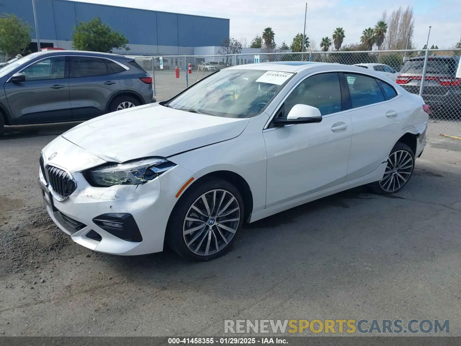 2 Photograph of a damaged car WBA53AK08M7J17741 BMW 228I GRAN COUPE 2021