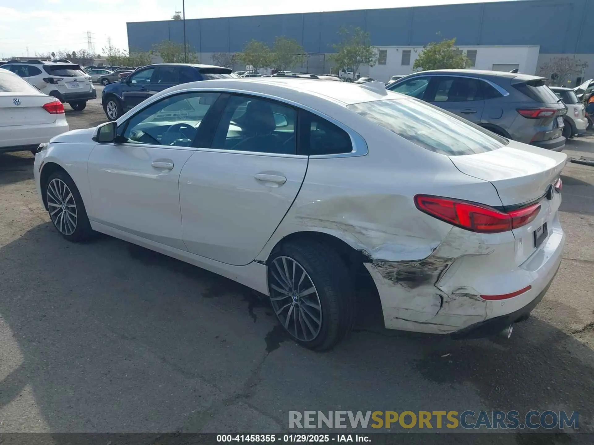 3 Photograph of a damaged car WBA53AK08M7J17741 BMW 228I GRAN COUPE 2021