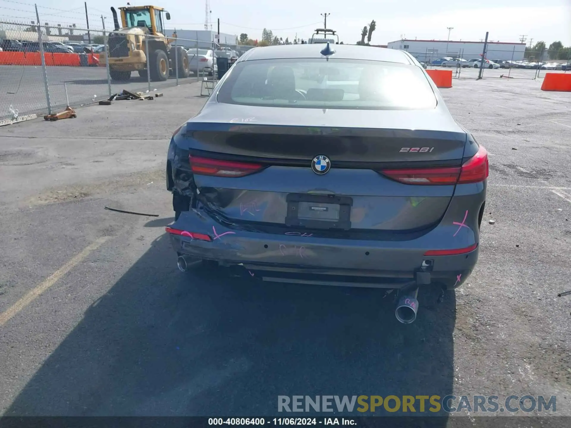 16 Photograph of a damaged car WBA53AK09M7H60215 BMW 228I GRAN COUPE 2021