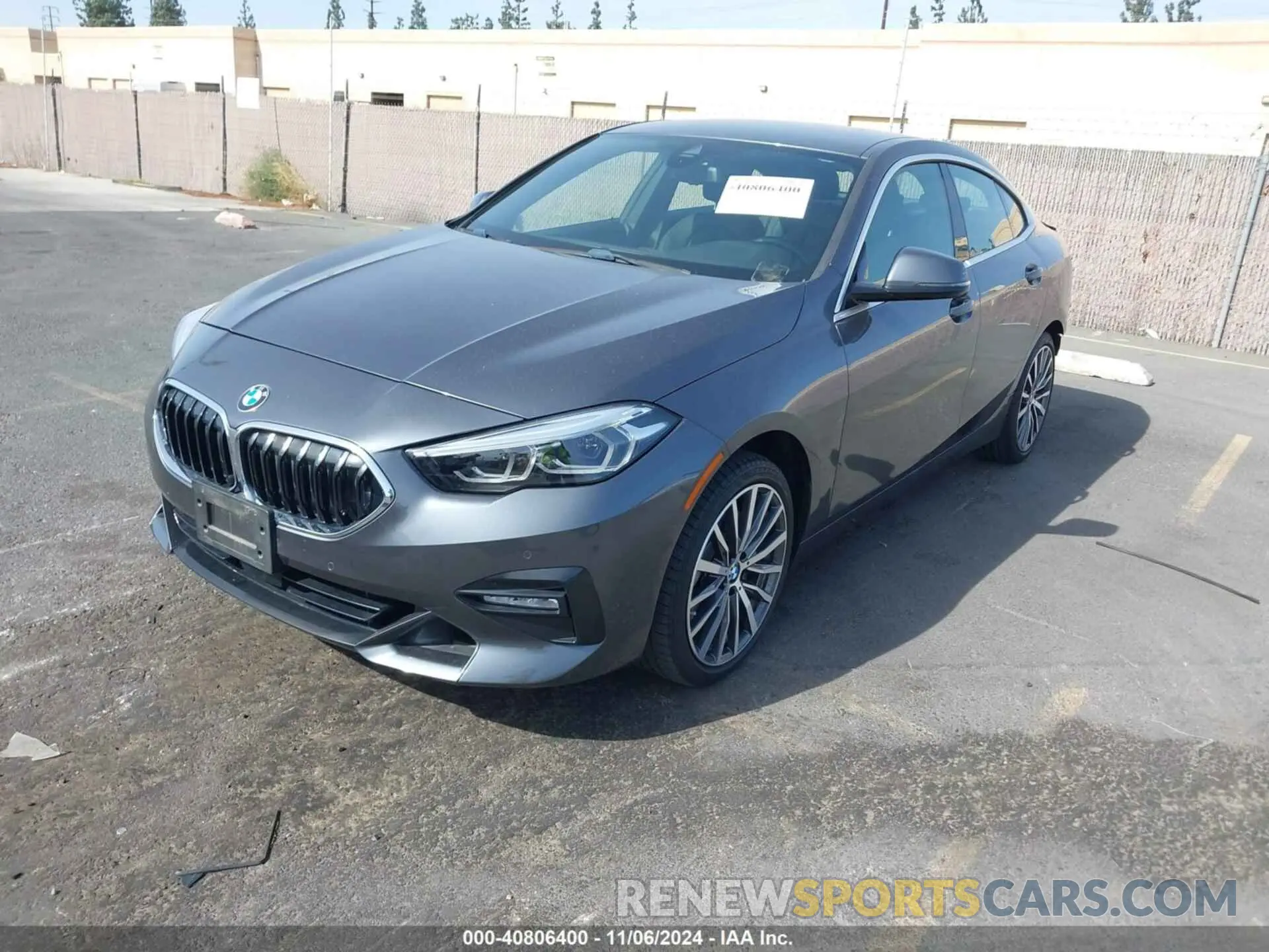 2 Photograph of a damaged car WBA53AK09M7H60215 BMW 228I GRAN COUPE 2021