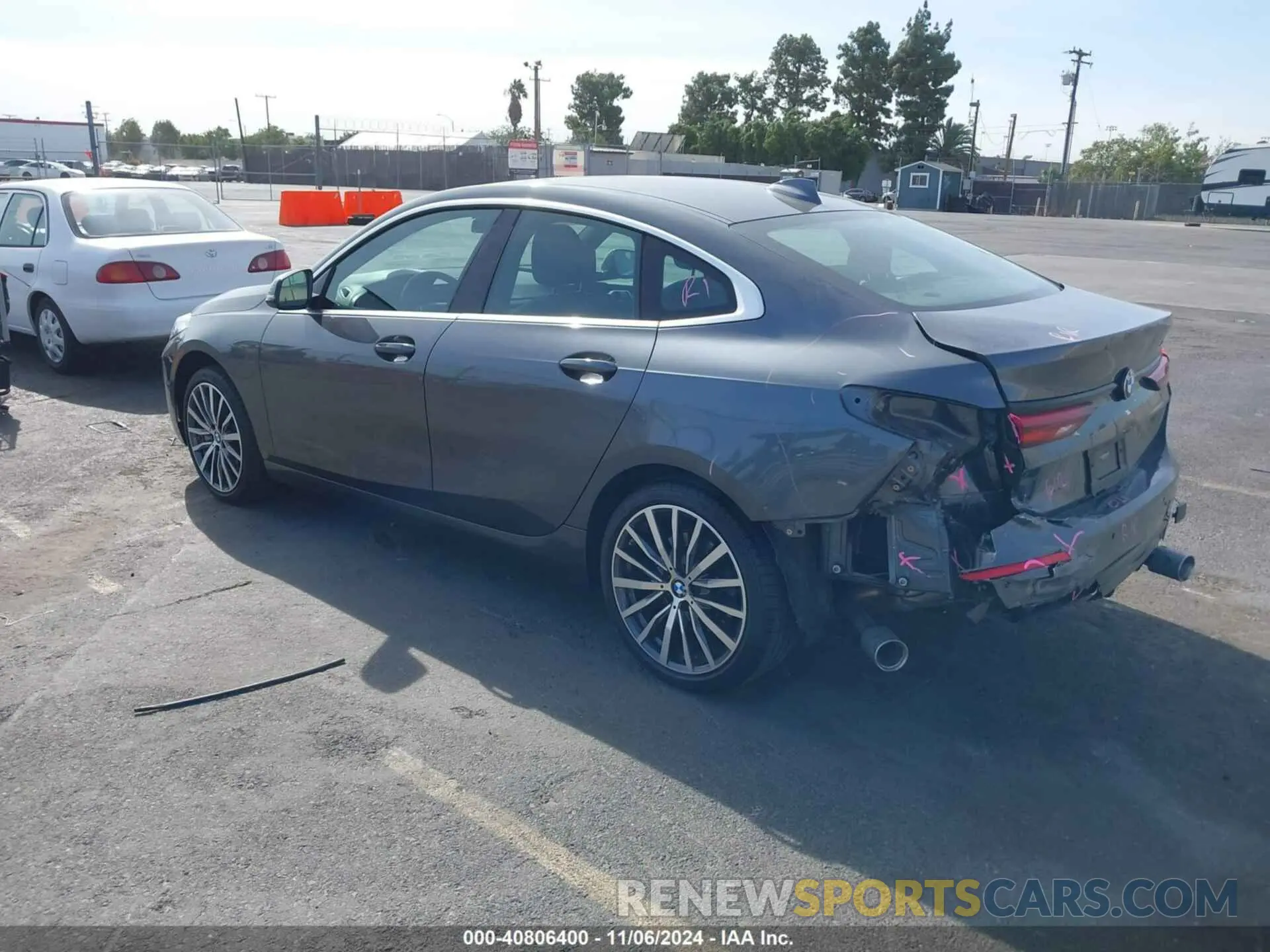 3 Photograph of a damaged car WBA53AK09M7H60215 BMW 228I GRAN COUPE 2021