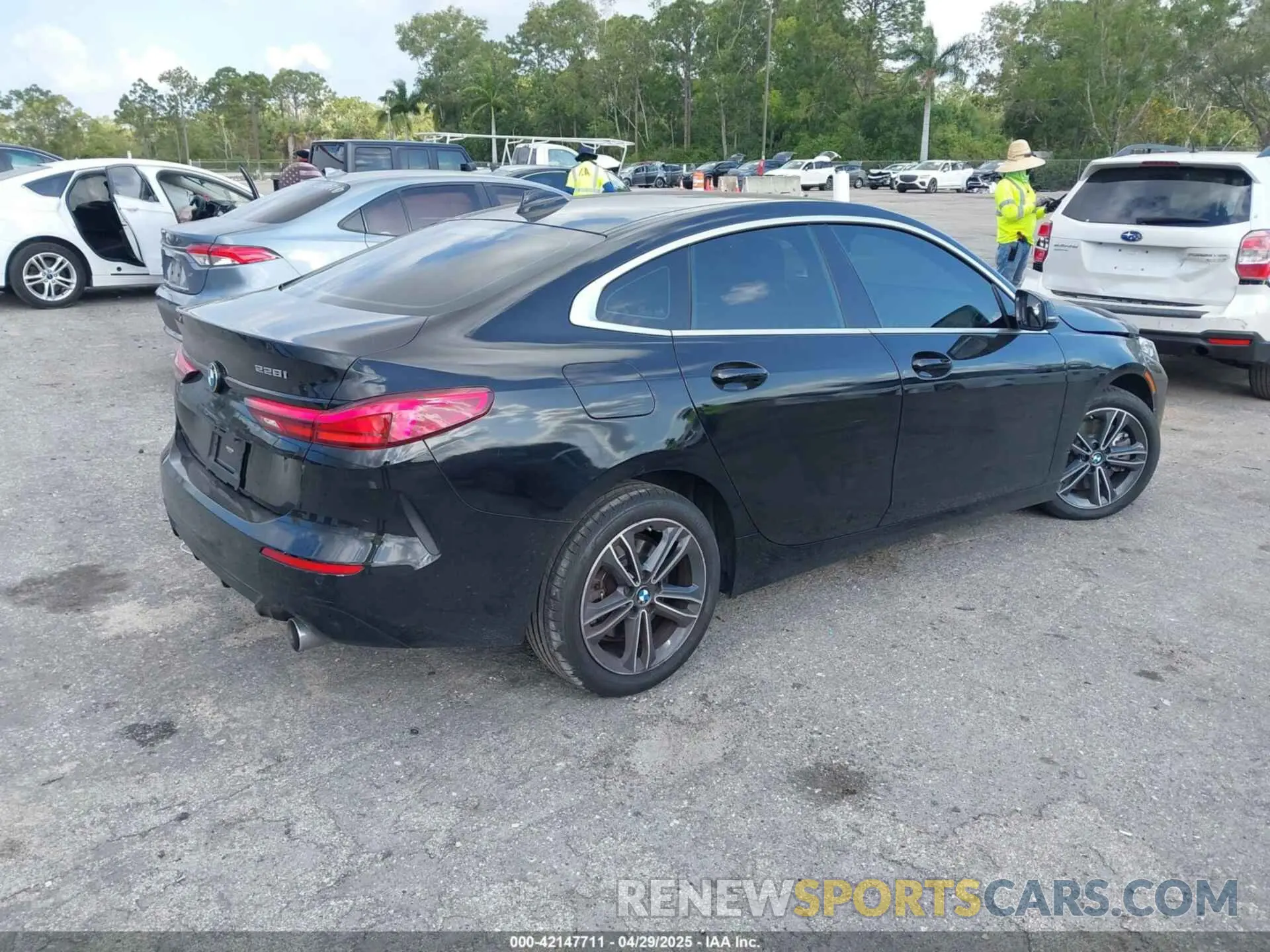 4 Photograph of a damaged car WBA53AK09M7J26349 BMW 228I GRAN COUPE 2021