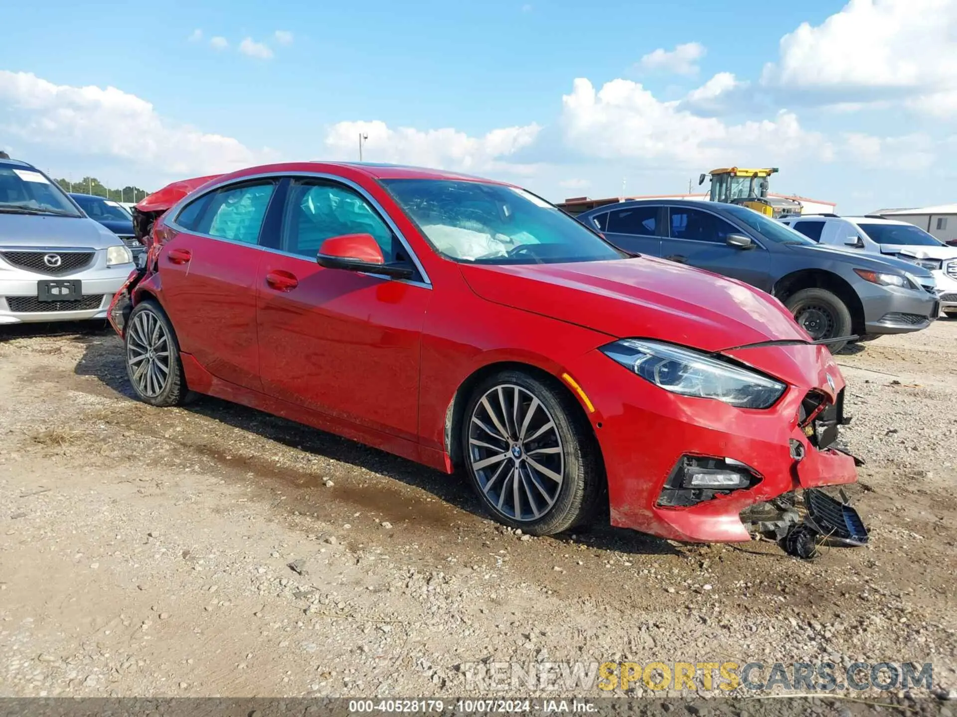 1 Photograph of a damaged car WBA73AK01M7G69920 BMW 228I GRAN COUPE 2021