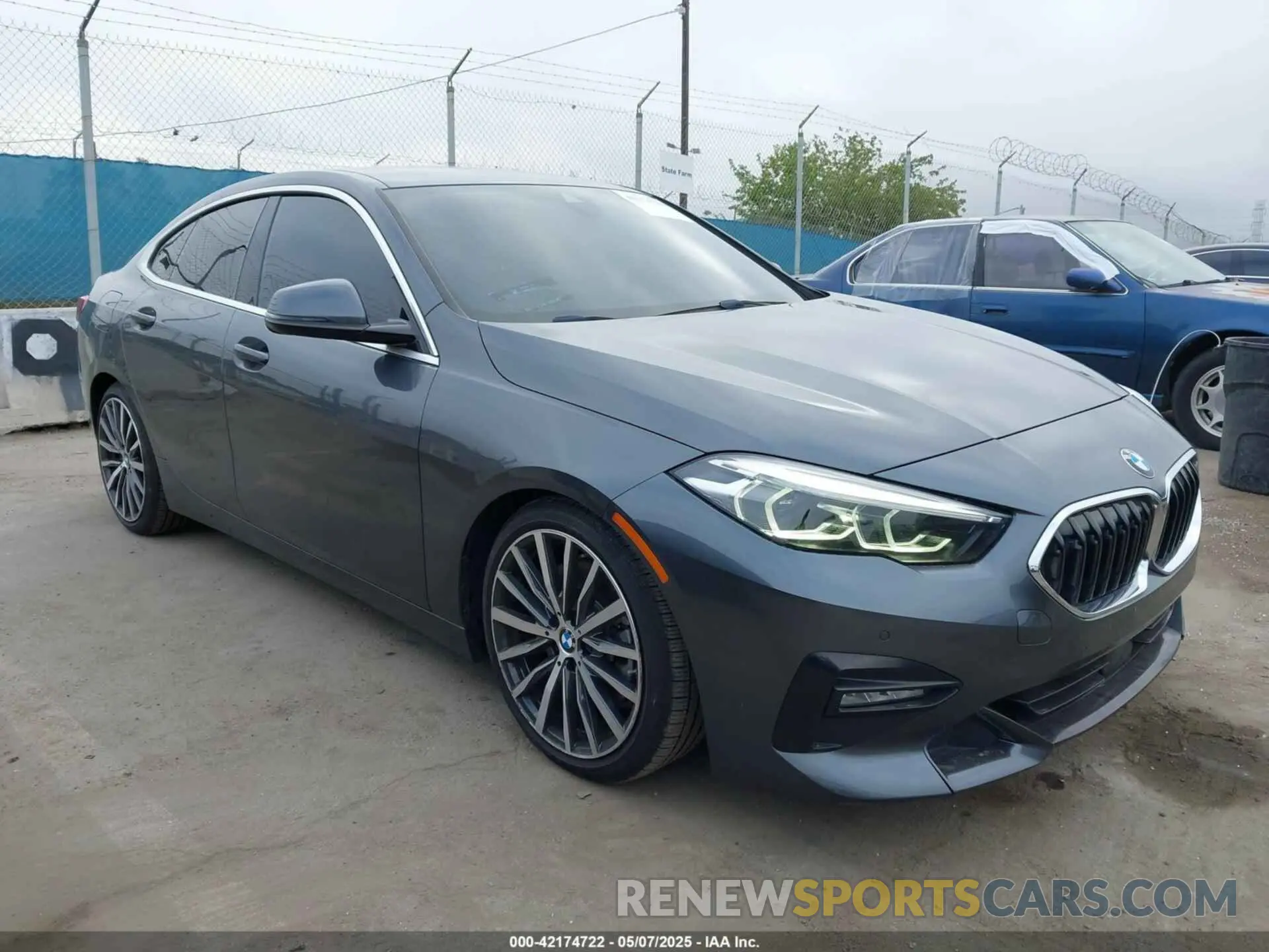 1 Photograph of a damaged car WBA73AK02M7H54202 BMW 228I GRAN COUPE 2021