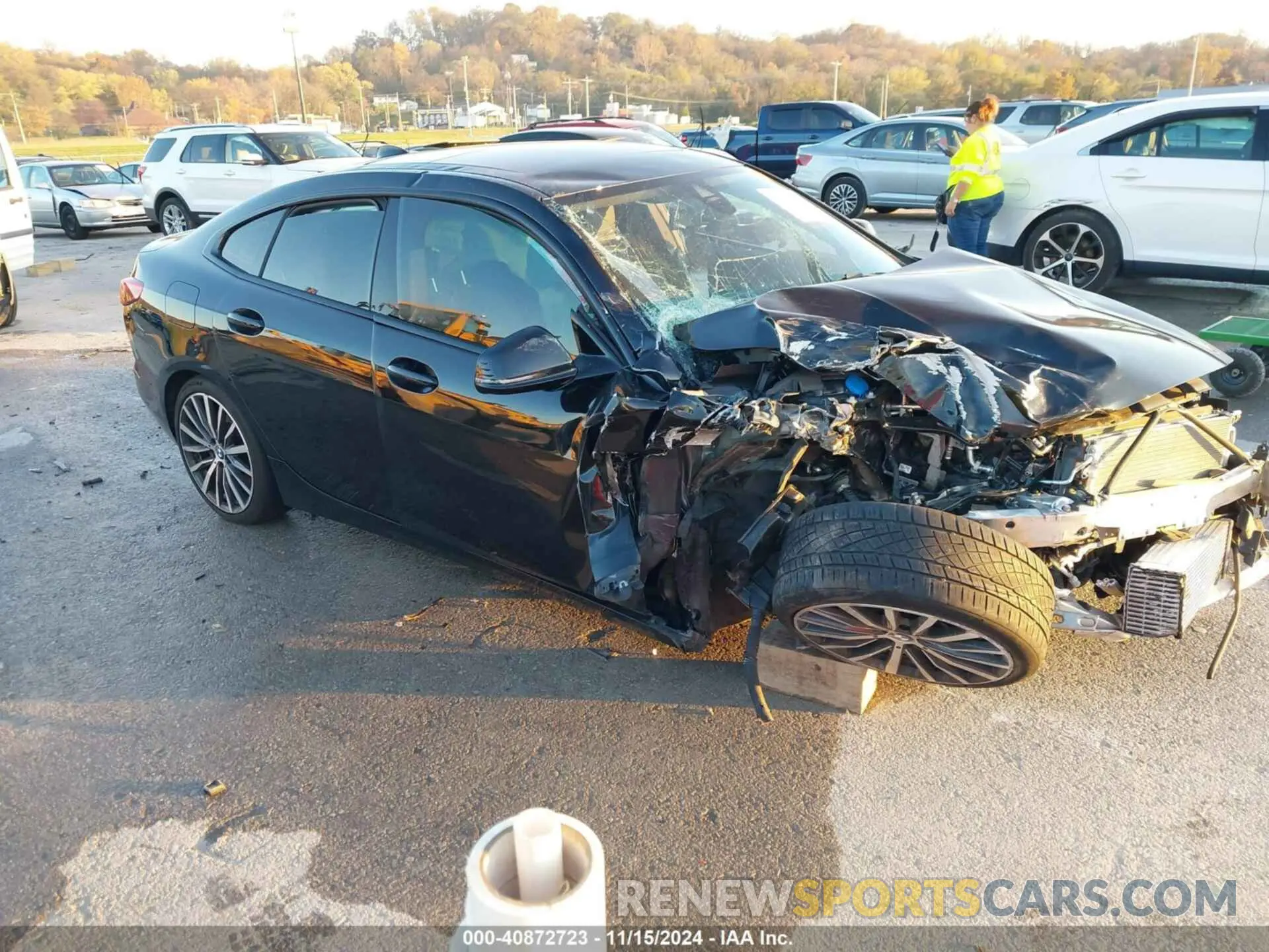 1 Photograph of a damaged car WBA73AK02M7J63820 BMW 228I GRAN COUPE 2021
