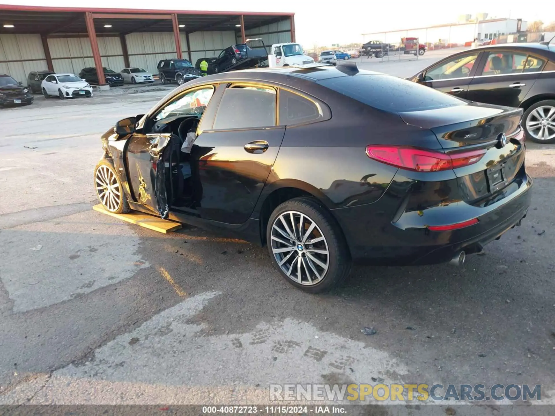 3 Photograph of a damaged car WBA73AK02M7J63820 BMW 228I GRAN COUPE 2021