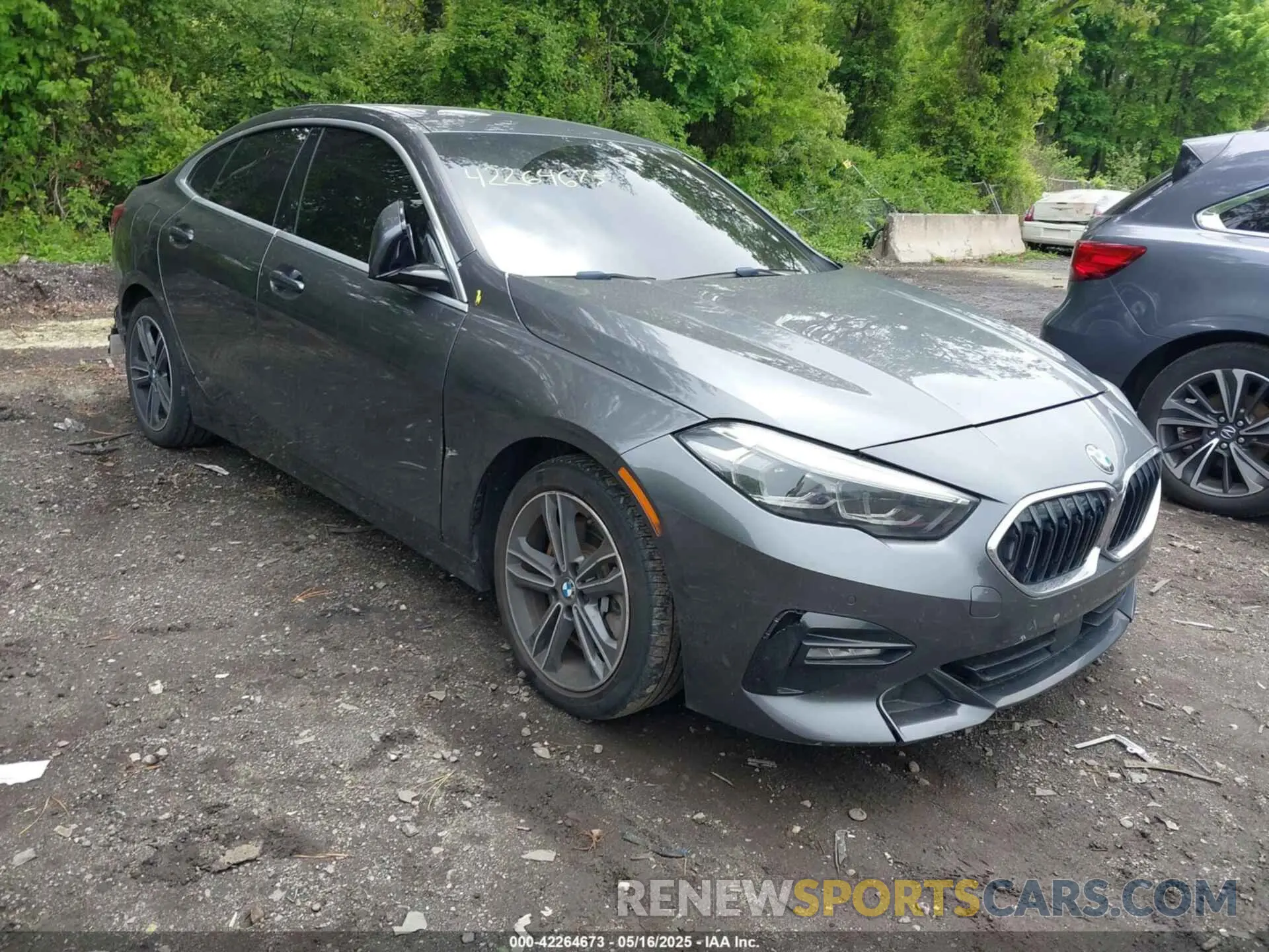 1 Photograph of a damaged car WBA73AK03M7J31670 BMW 228I GRAN COUPE 2021
