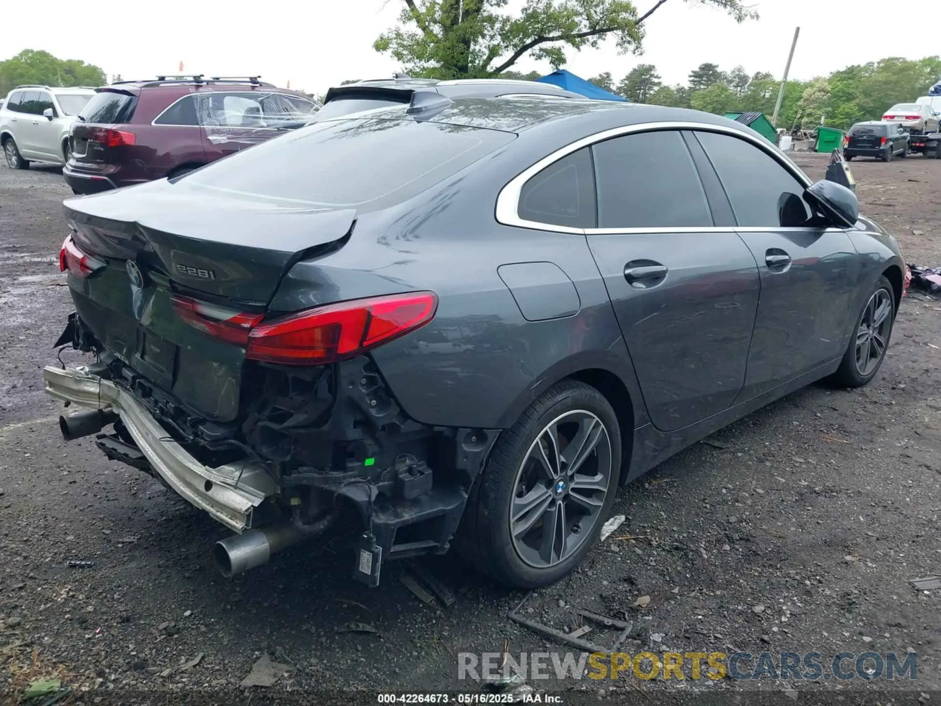 4 Photograph of a damaged car WBA73AK03M7J31670 BMW 228I GRAN COUPE 2021
