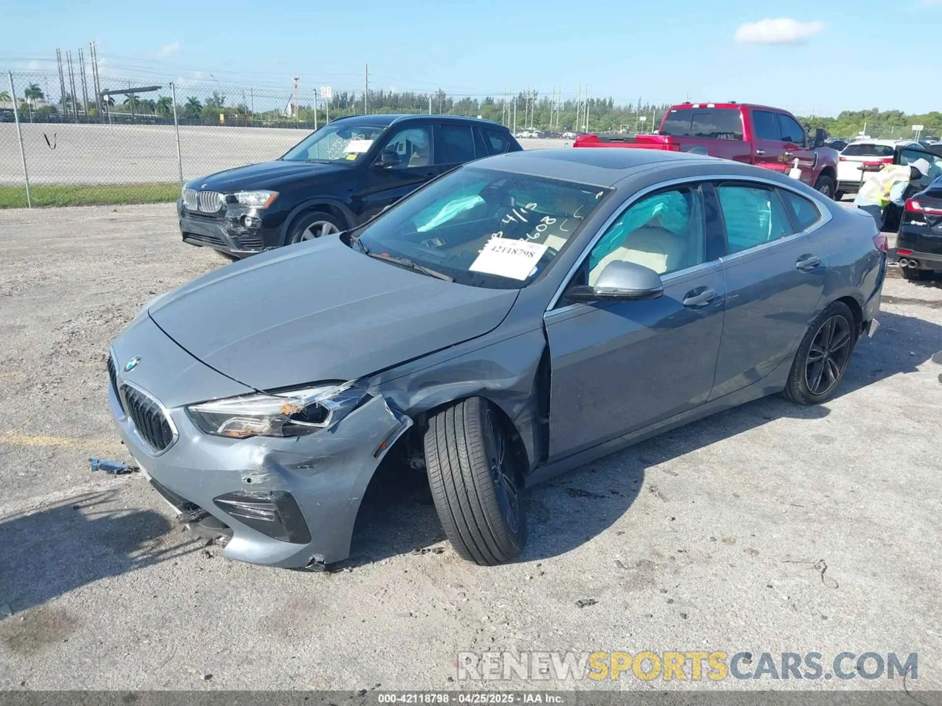 2 Photograph of a damaged car WBA73AK04M7H07608 BMW 228I GRAN COUPE 2021