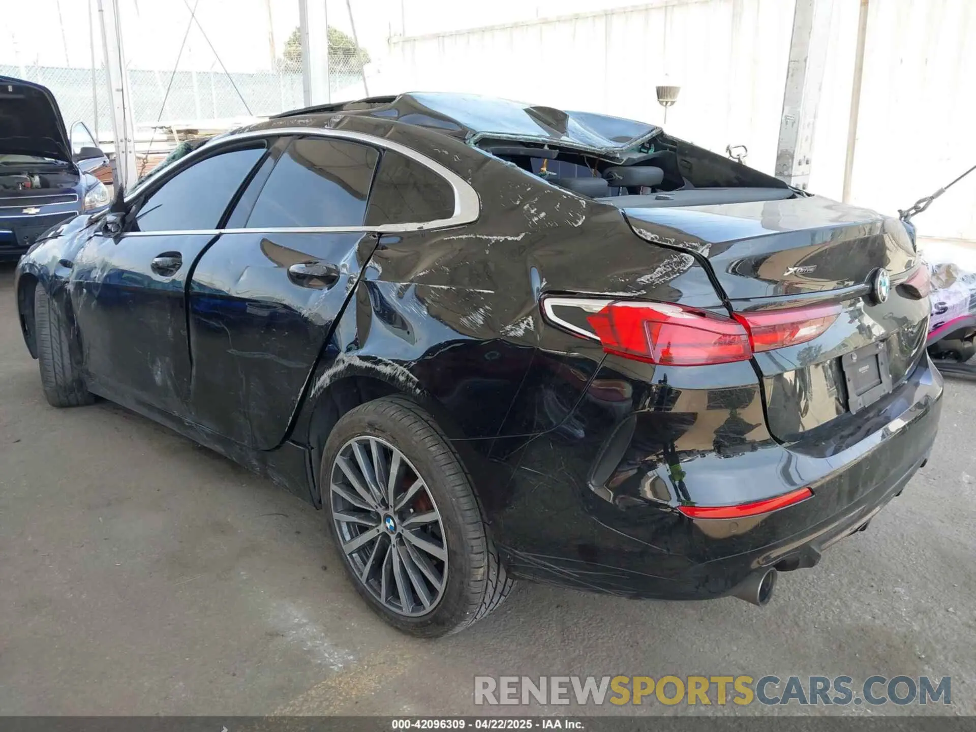 3 Photograph of a damaged car WBA73AK05M7G55714 BMW 228I GRAN COUPE 2021