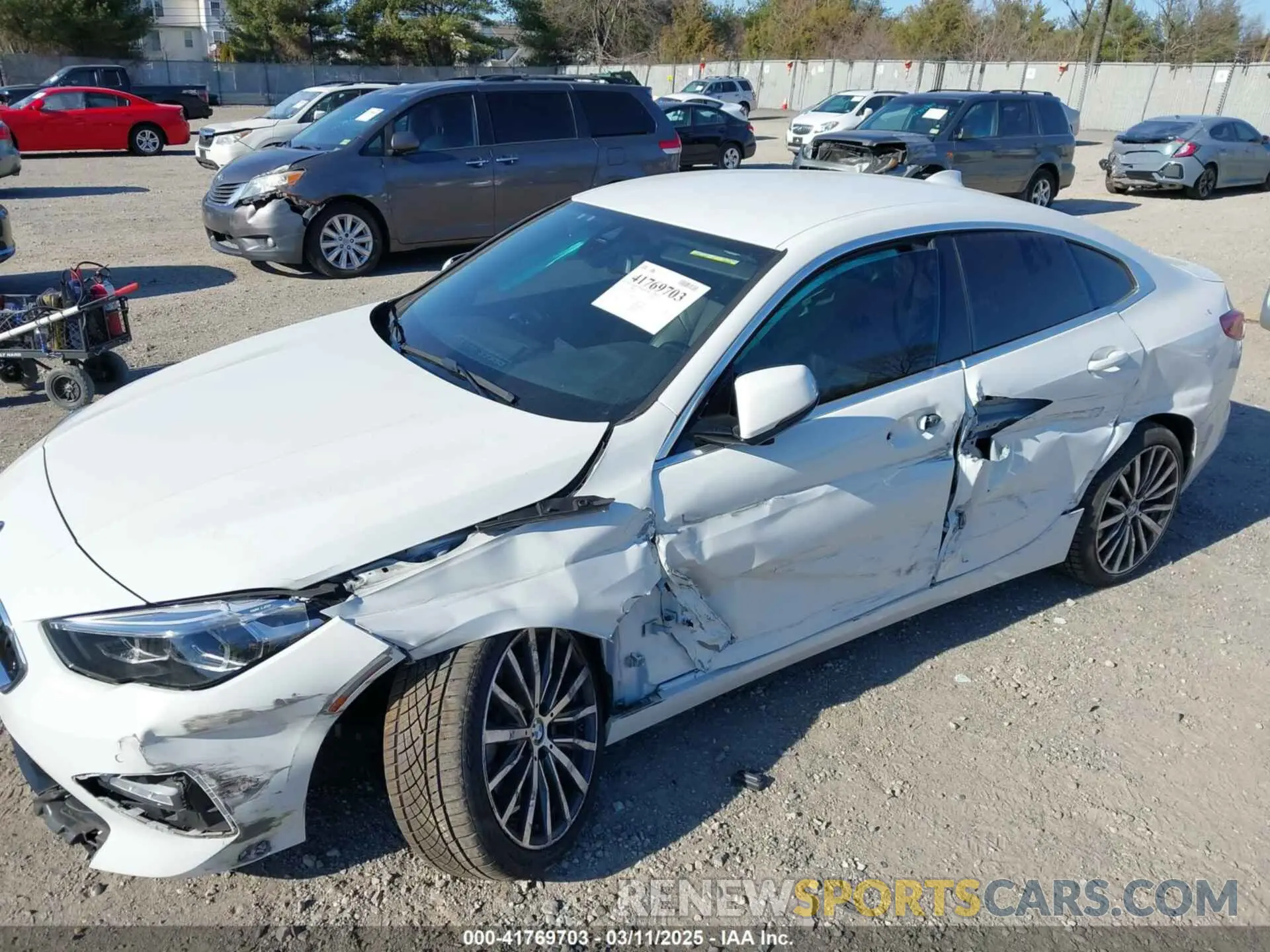 6 Photograph of a damaged car WBA73AK05M7H39631 BMW 228I GRAN COUPE 2021