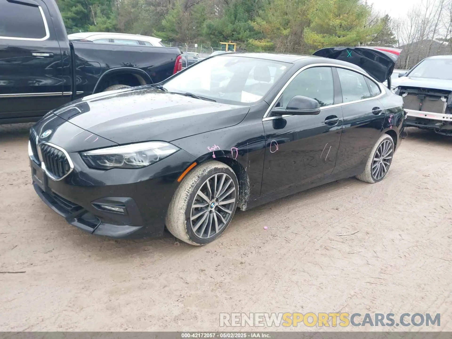 2 Photograph of a damaged car WBA73AK06M7H58799 BMW 228I GRAN COUPE 2021